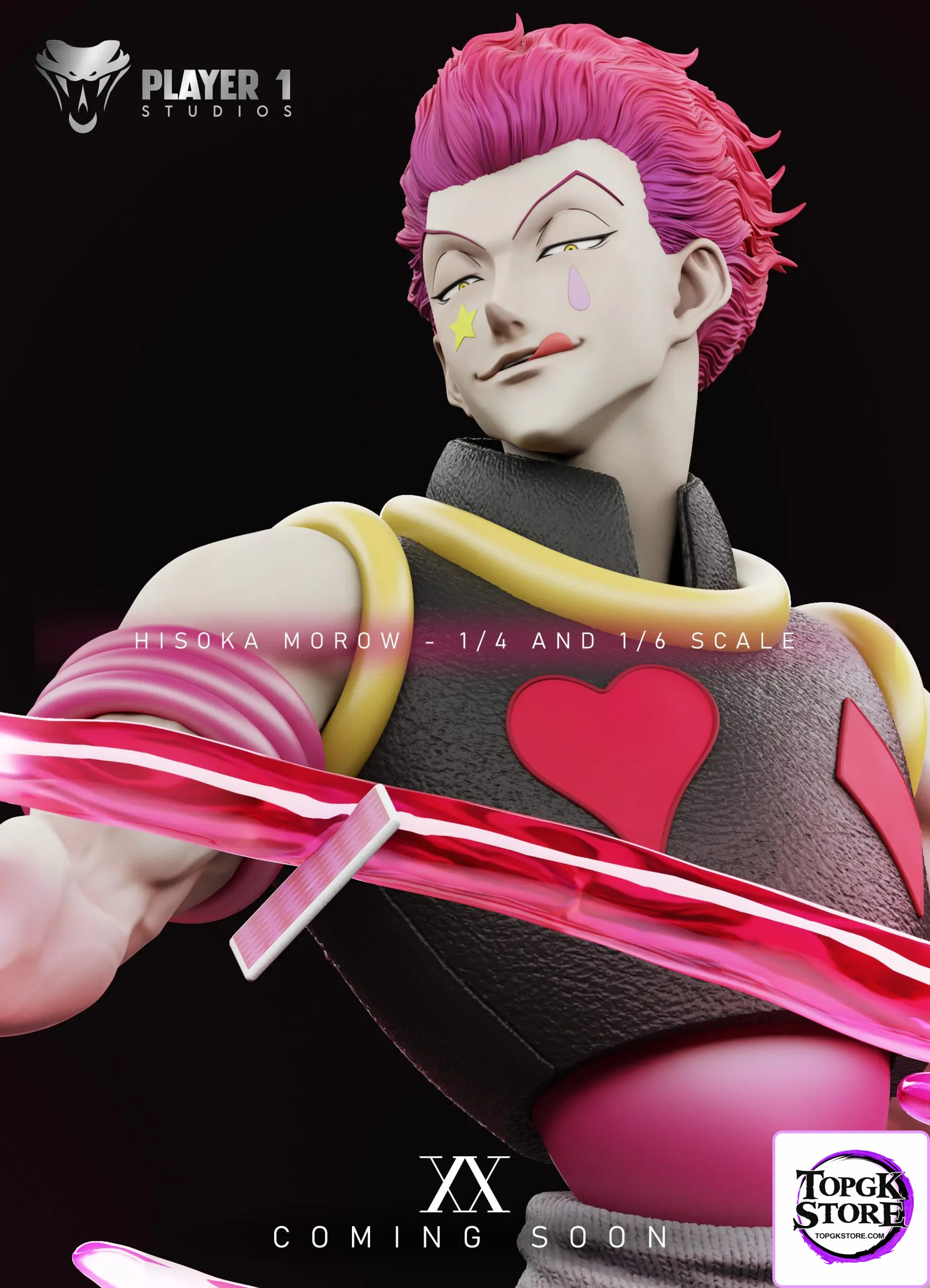 Player 1 Studio – Hunter X Hunter Hisoka Morow - Photo 5 | TopGKStore