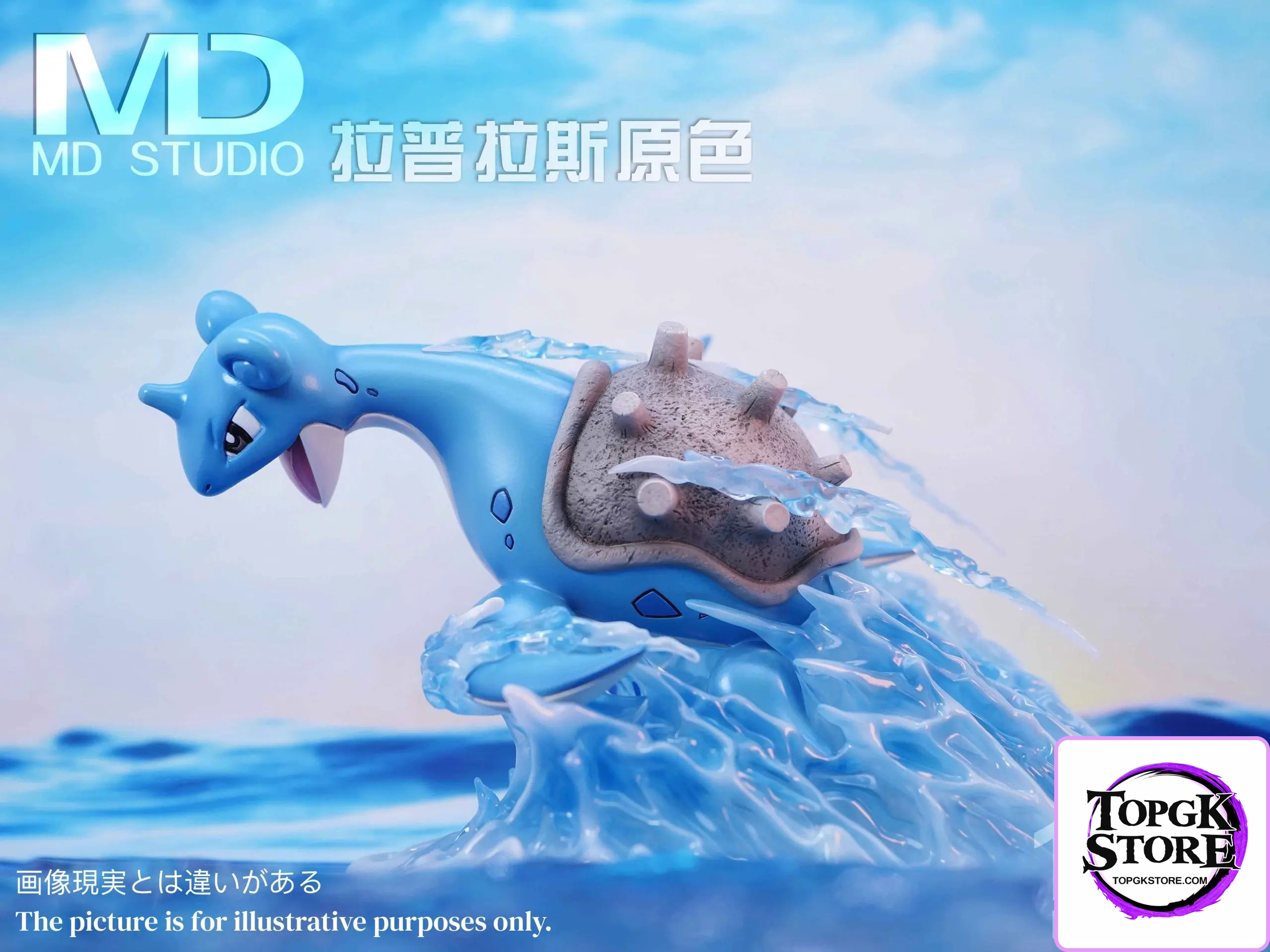 MD Studio – Pokémon Lapras & Barraskewda Evolution Set - Photo 2 | TopGKStore