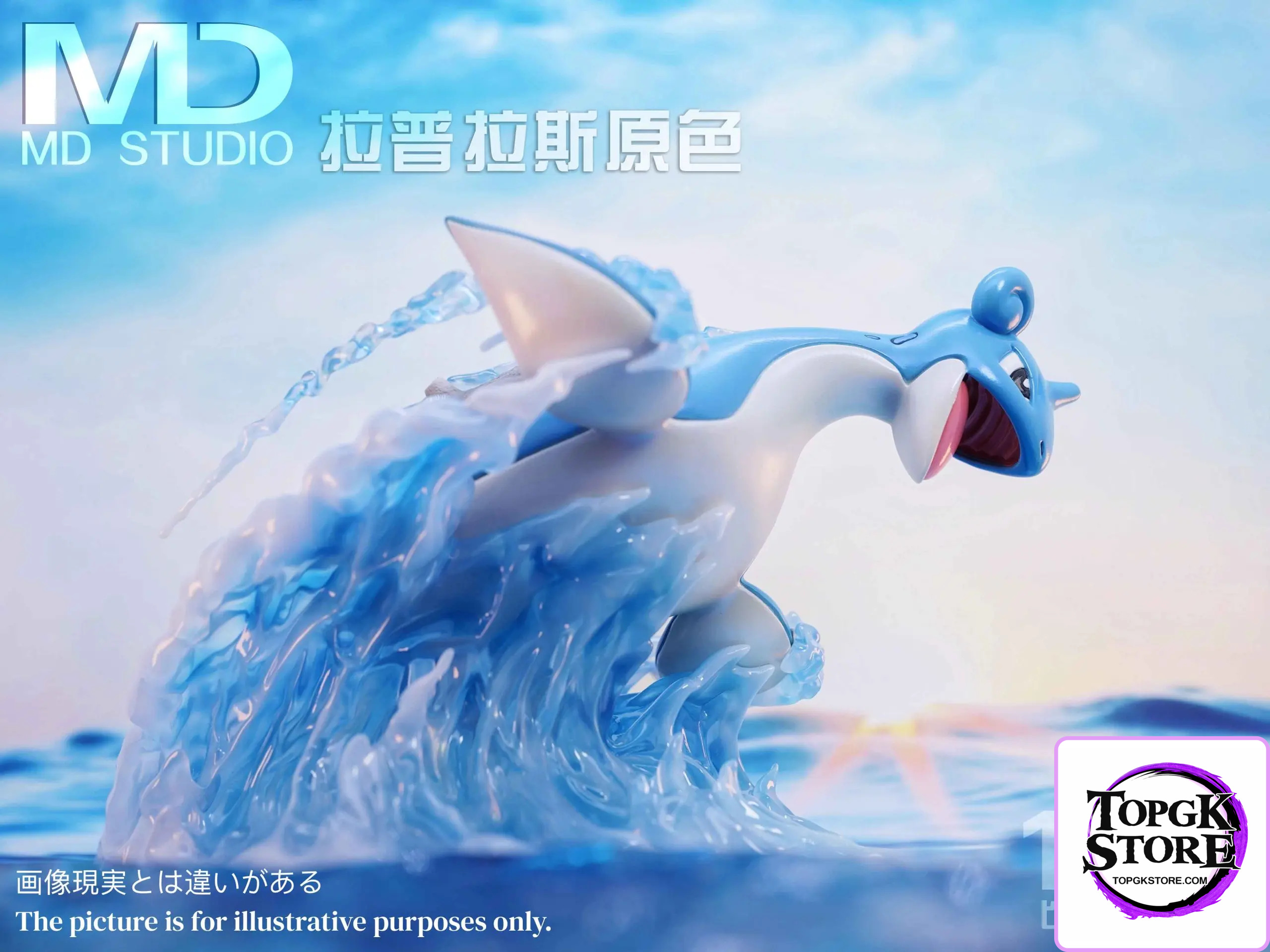 MD Studio – Pokémon Lapras & Barraskewda Evolution Set - Photo 3 | TopGKStore