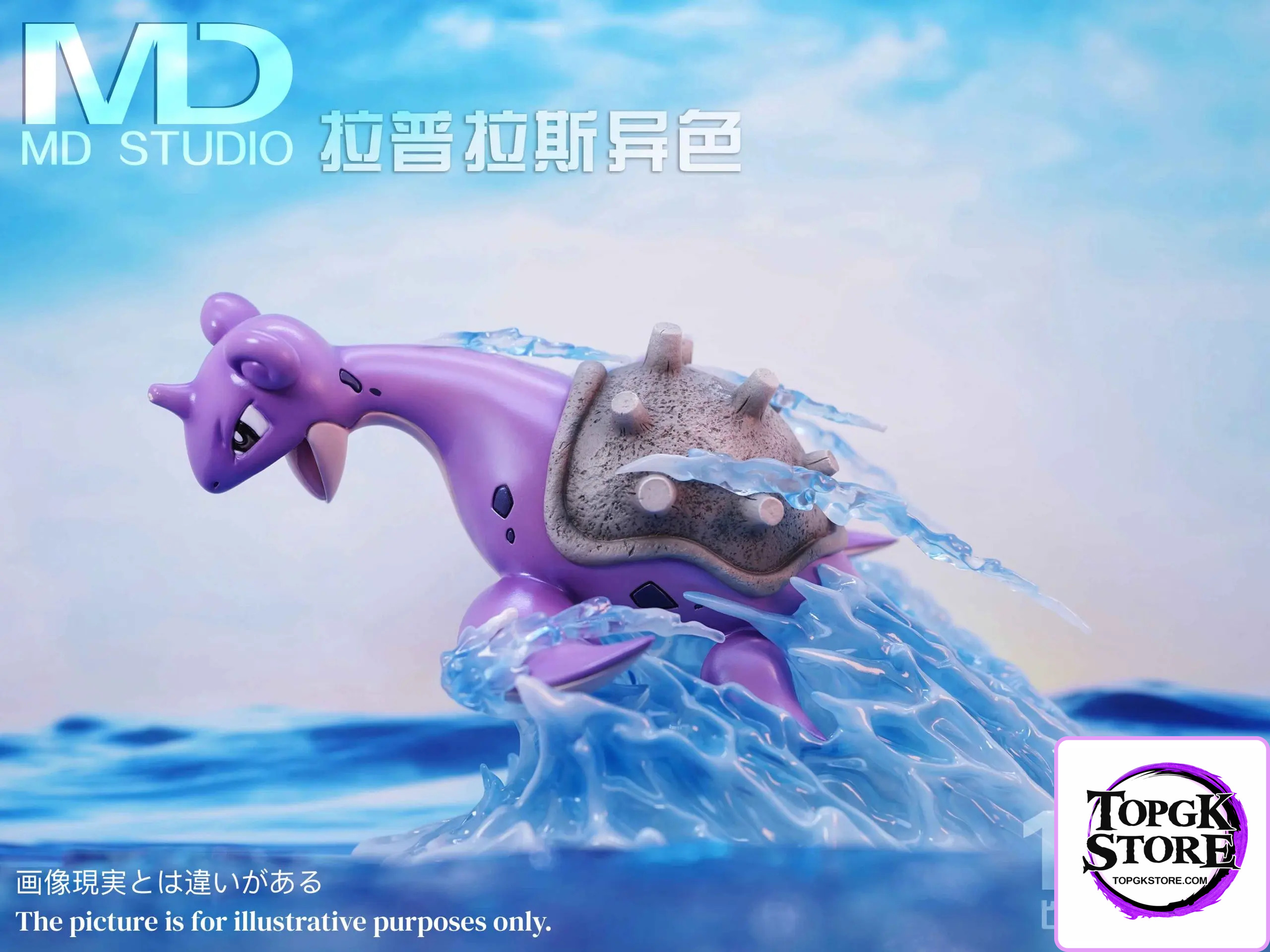 MD Studio – Pokémon Lapras & Barraskewda Evolution Set - Photo 4 | TopGKStore