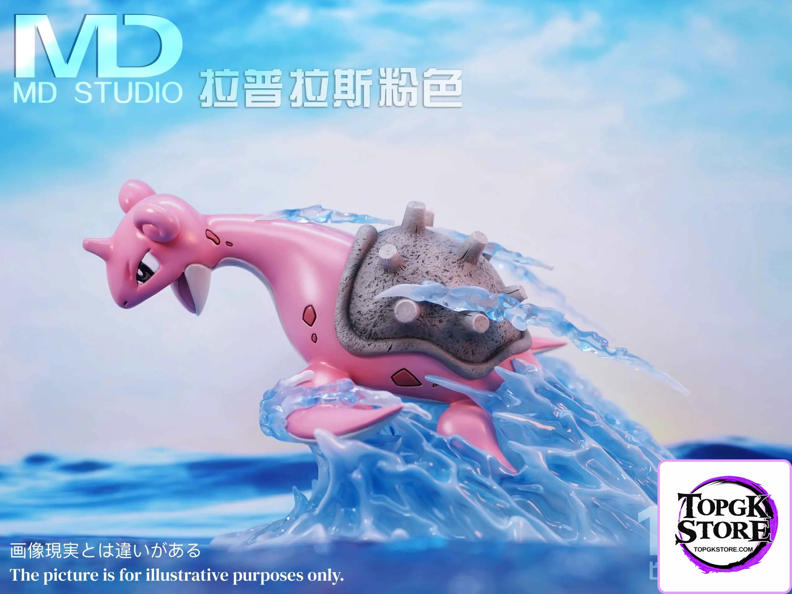 MD Studio – Pokémon Lapras & Barraskewda Evolution Set - Photo 5 | TopGKStore