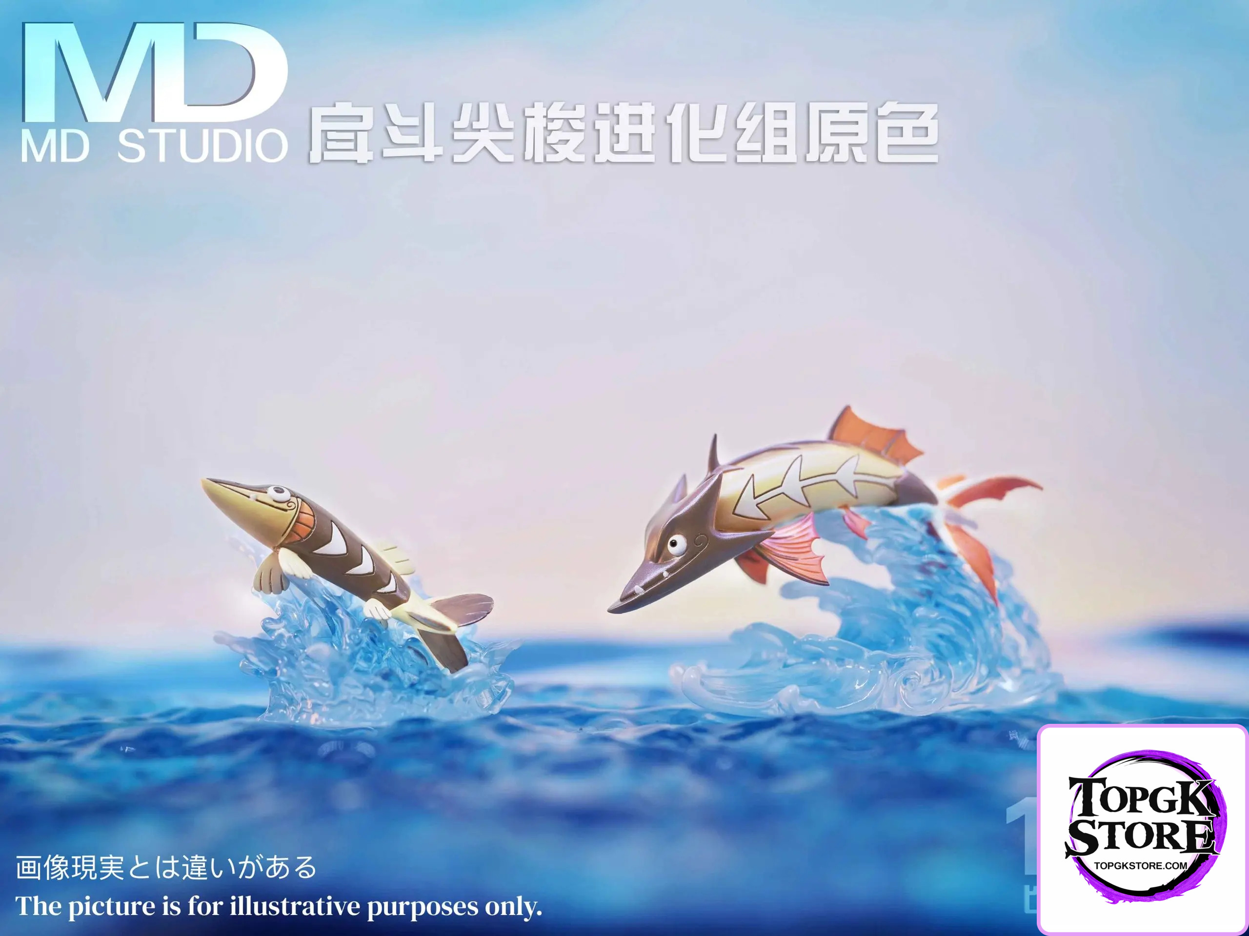 MD Studio – Pokémon Lapras & Barraskewda Evolution Set - Photo 9 | TopGKStore