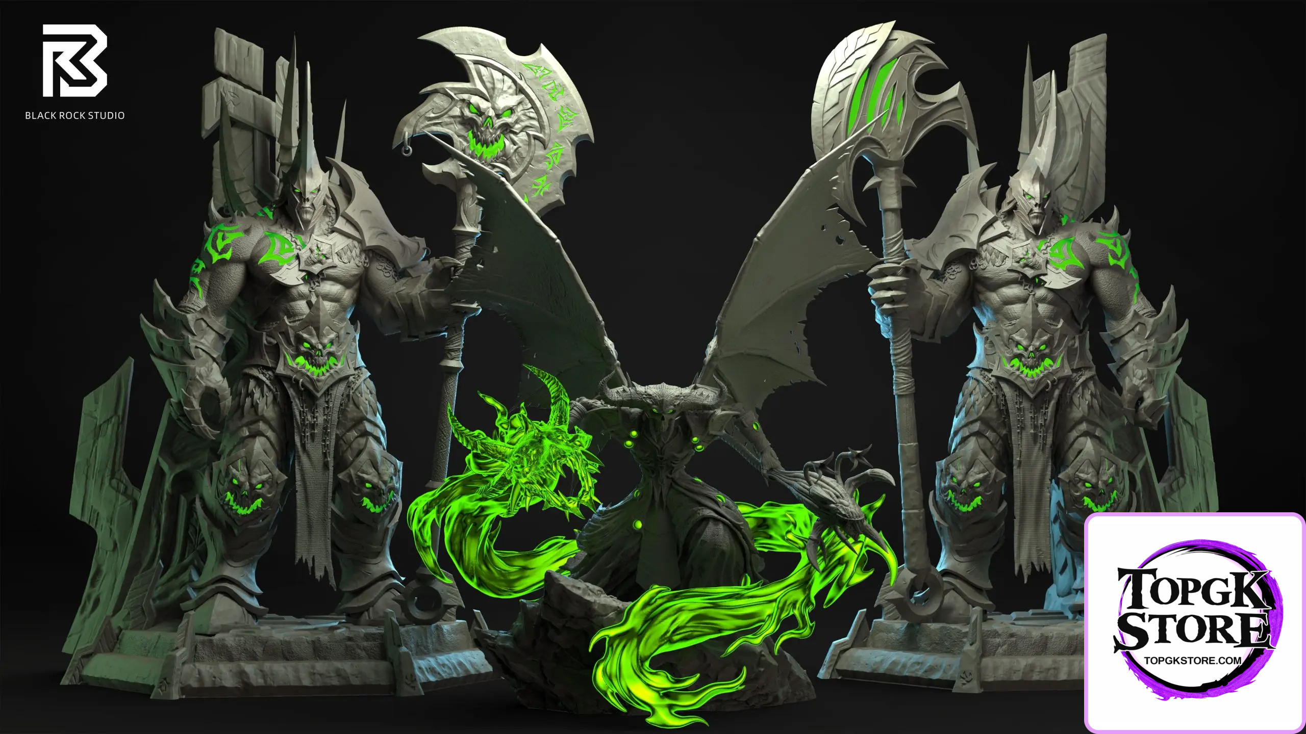 BR Studio – World of Warcraft T6 Warloc & Fel Lord Zakuun - Photo 1 | TopGKStore