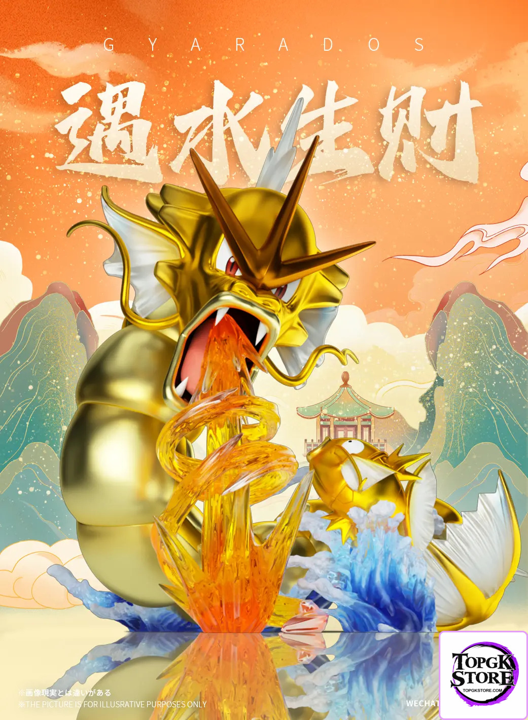 Wonder Studio – Pokémon Gyarados Evolution Set - Photo 1 | TopGKStore