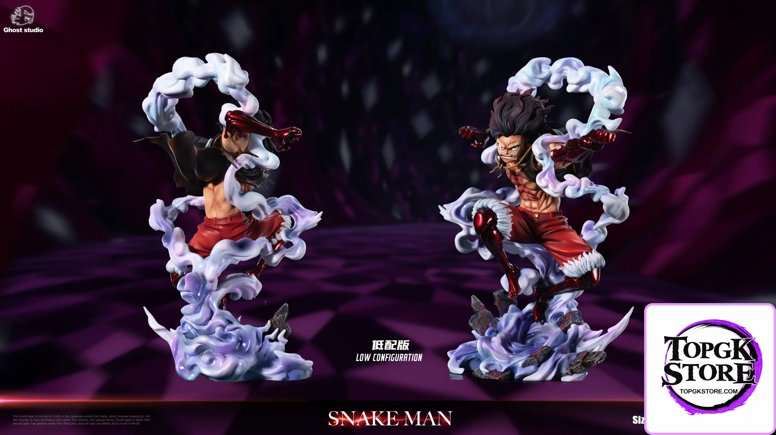 Ghost Studio – One Piece Gear 4 Snake Man Luffy - Photo 4 | TopGKStore