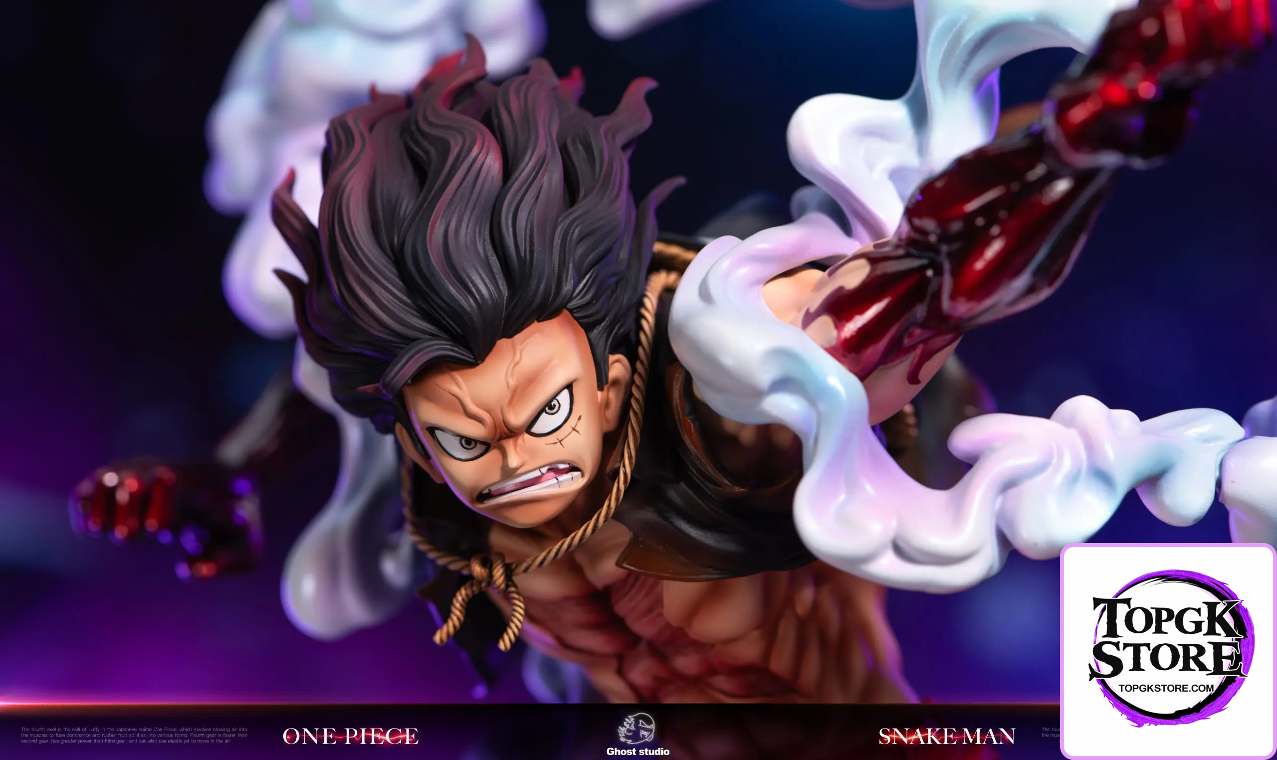 Ghost Studio – One Piece Gear 4 Snake Man Luffy - Photo 5 | TopGKStore