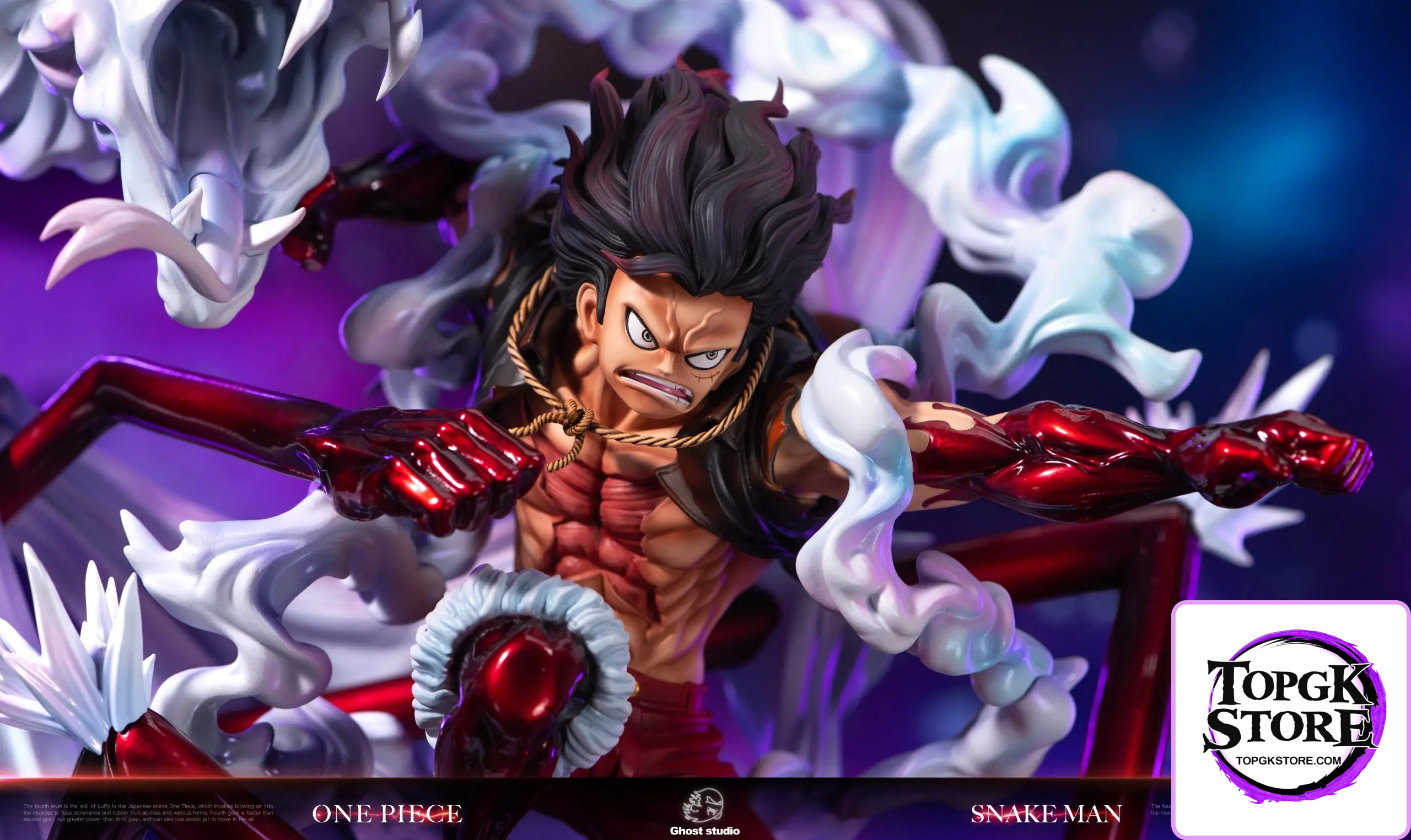 Ghost Studio – One Piece Gear 4 Snake Man Luffy - Photo 6 | TopGKStore