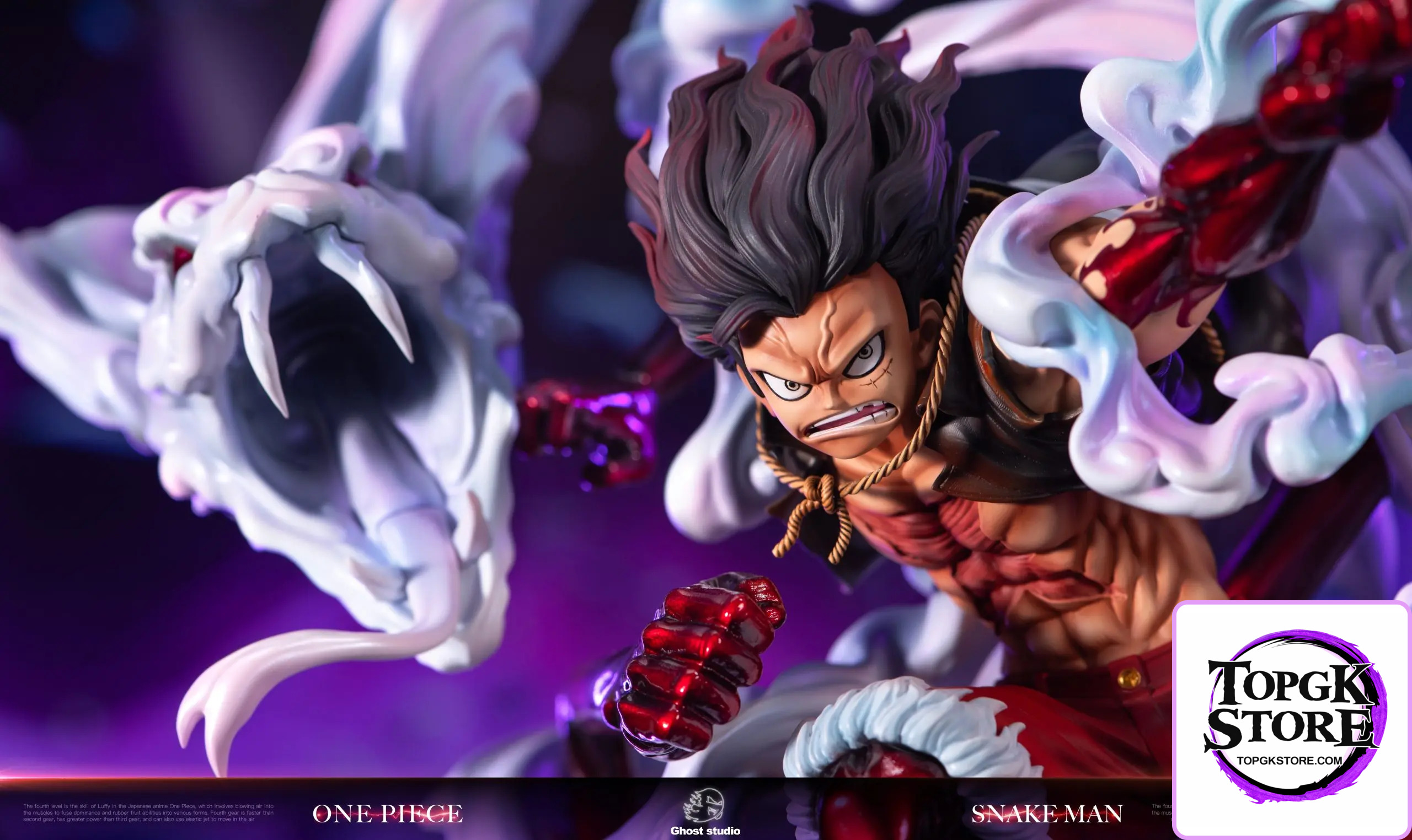 Ghost Studio – One Piece Gear 4 Snake Man Luffy - Photo 7 | TopGKStore