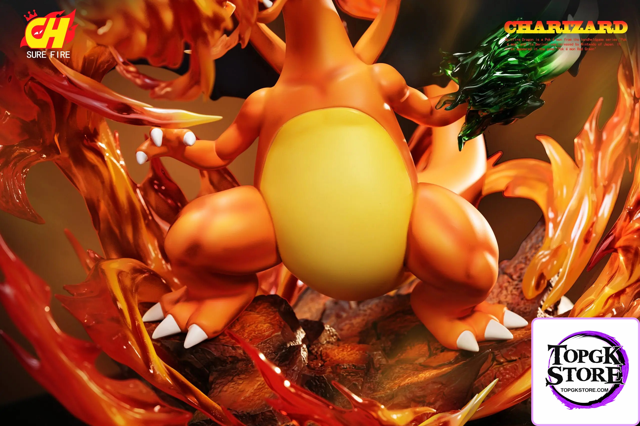 SURE FIRE Studio – Pokémon Series Statue #1 Charizard - Photo 7 | TopGKStore
