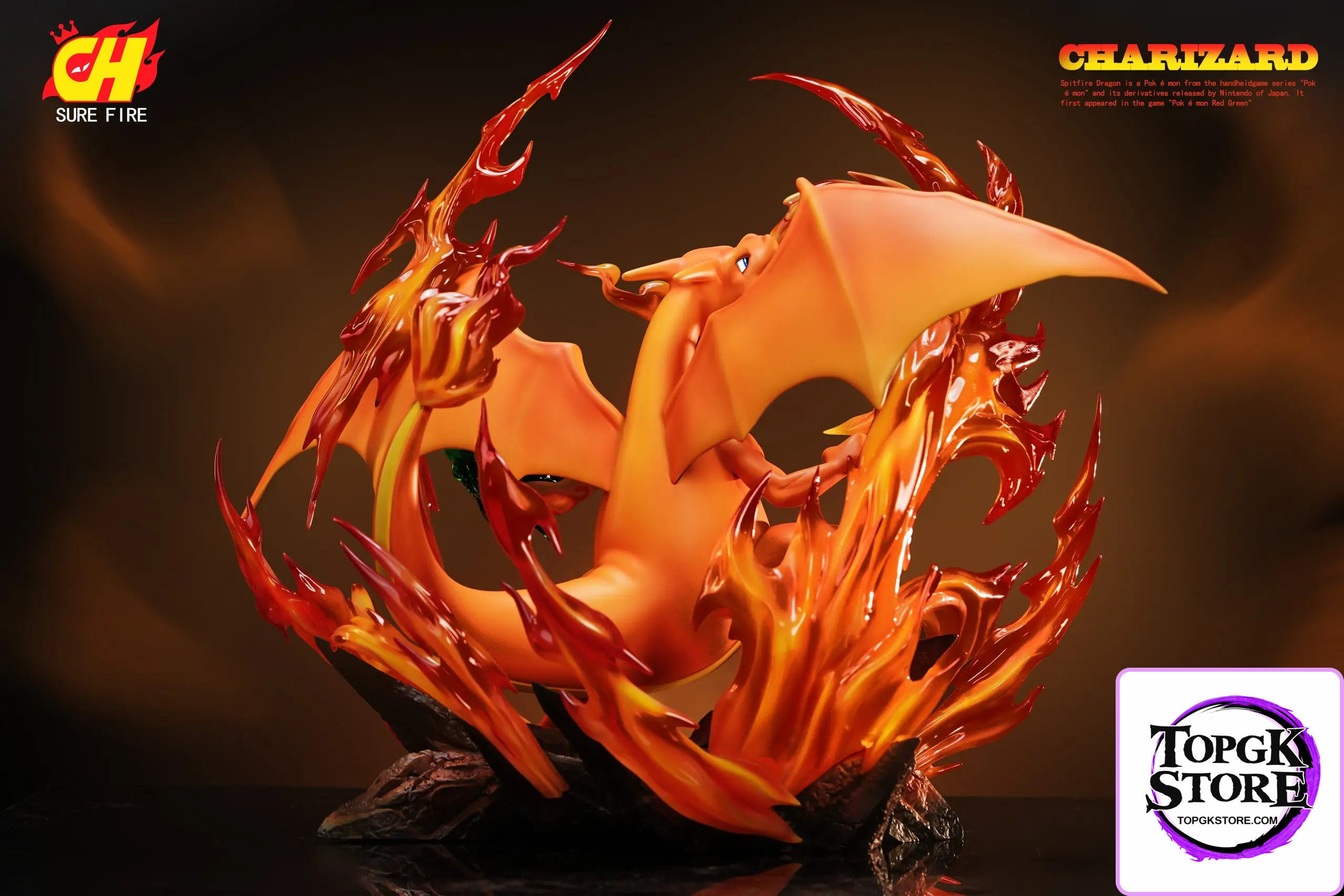 SURE FIRE Studio – Pokémon Series Statue #1 Charizard - Photo 9 | TopGKStore
