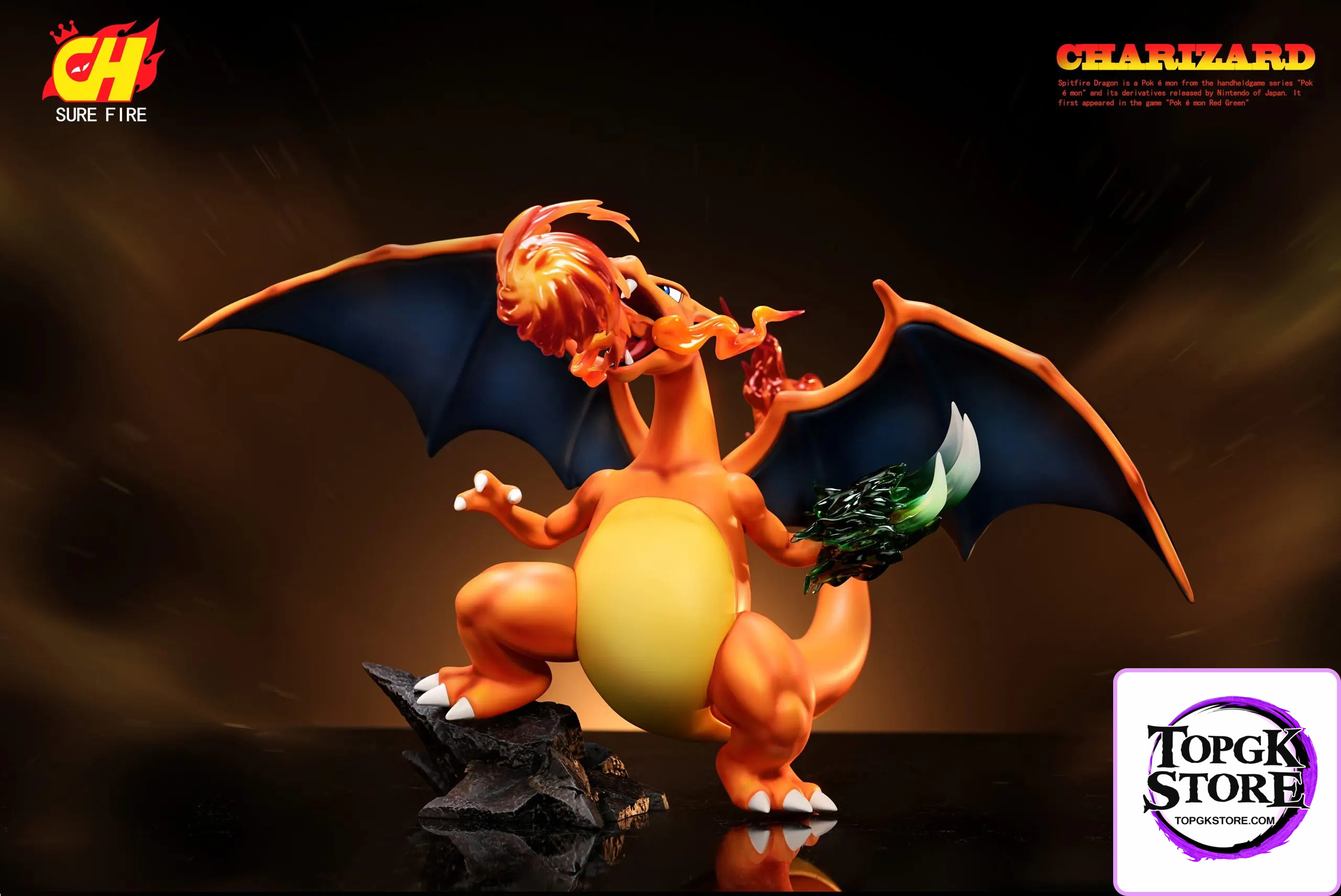SURE FIRE Studio – Pokémon Series Statue #1 Charizard - Photo 3 | TopGKStore