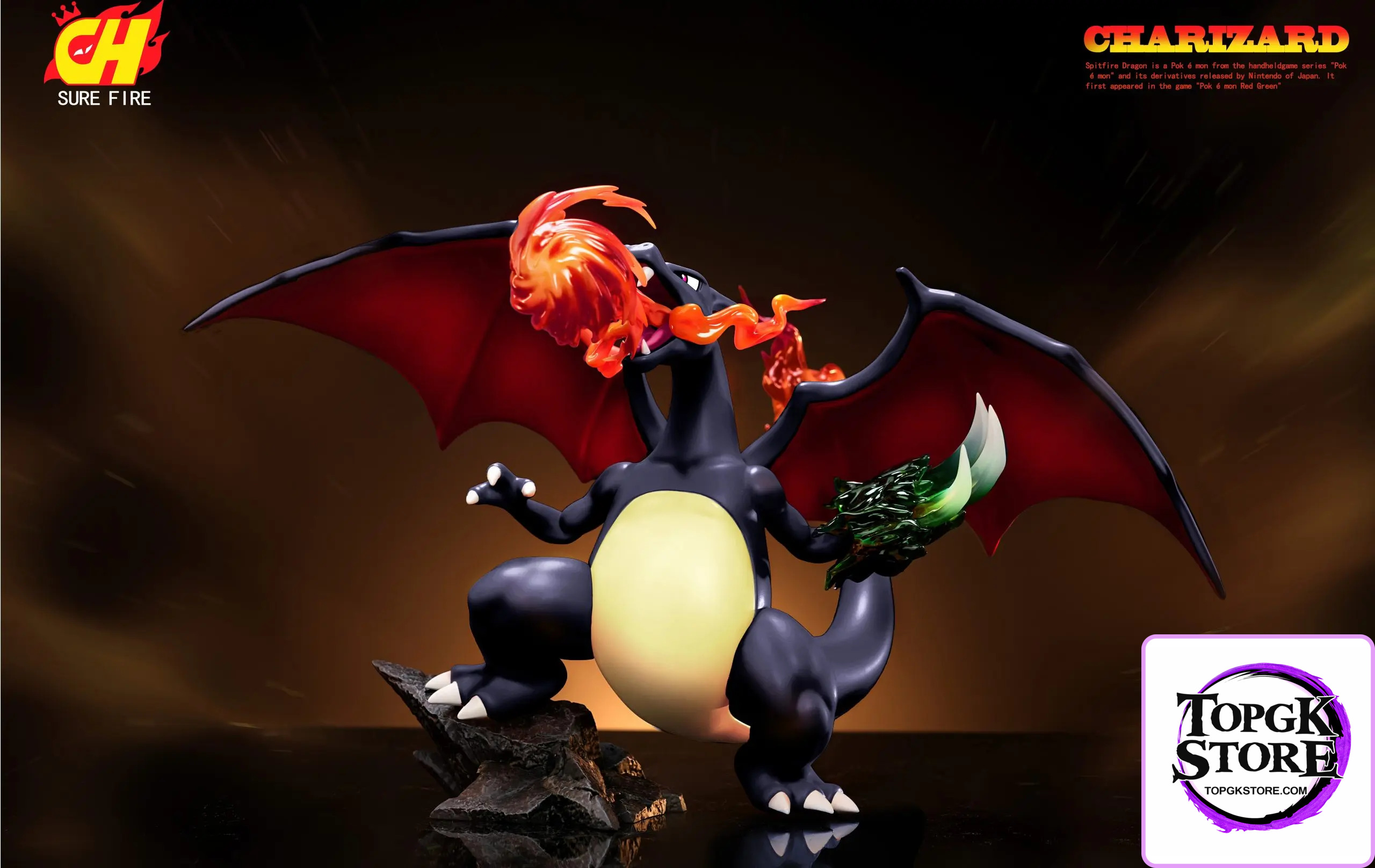 SURE FIRE Studio – Pokémon Series Statue #1 Charizard - Photo 4 | TopGKStore