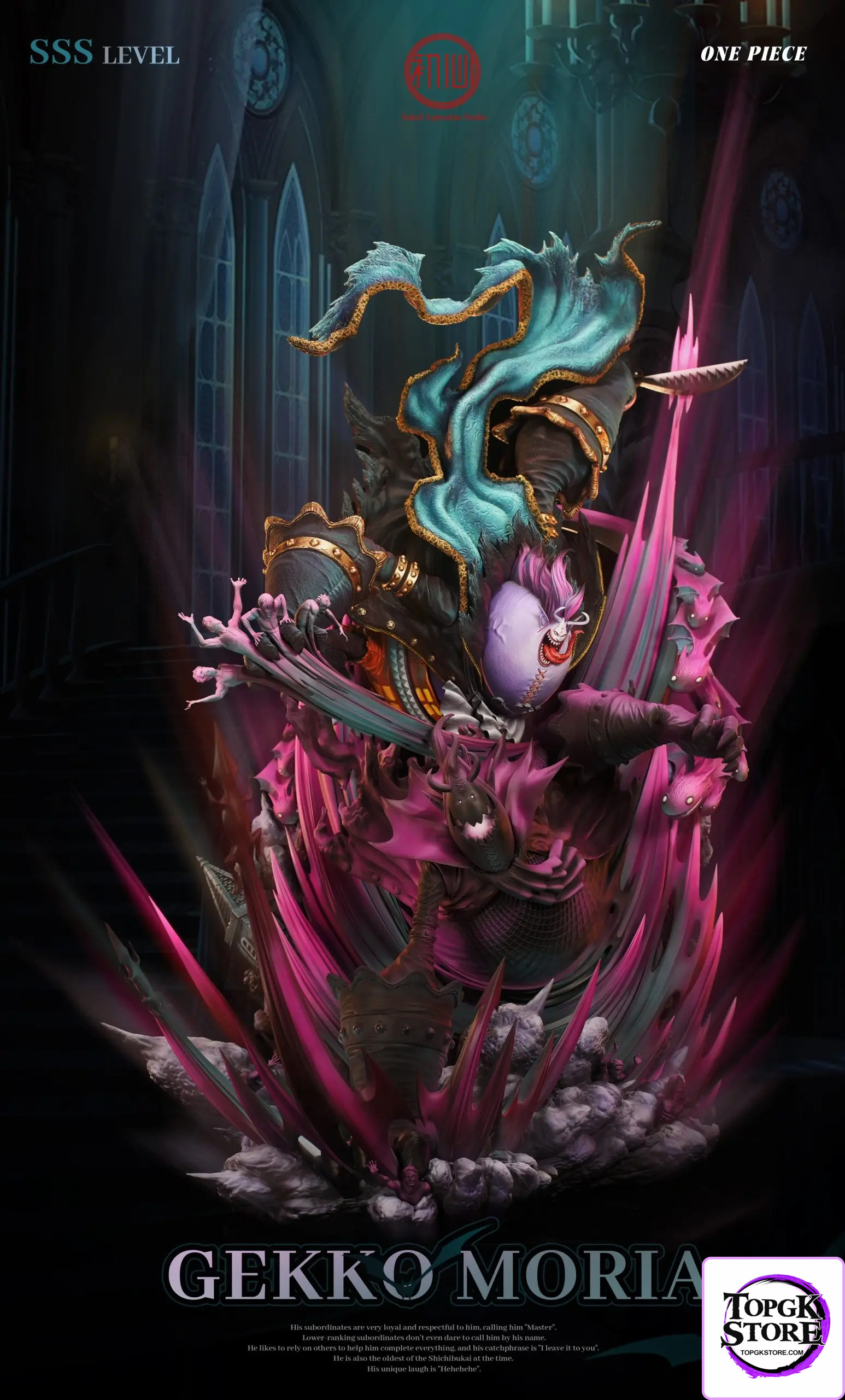 Initial Aspiration Studio – One Piece Seven Warlords of the Sea Series #1 Gekko Moriah - Photo 1 | TopGKStore