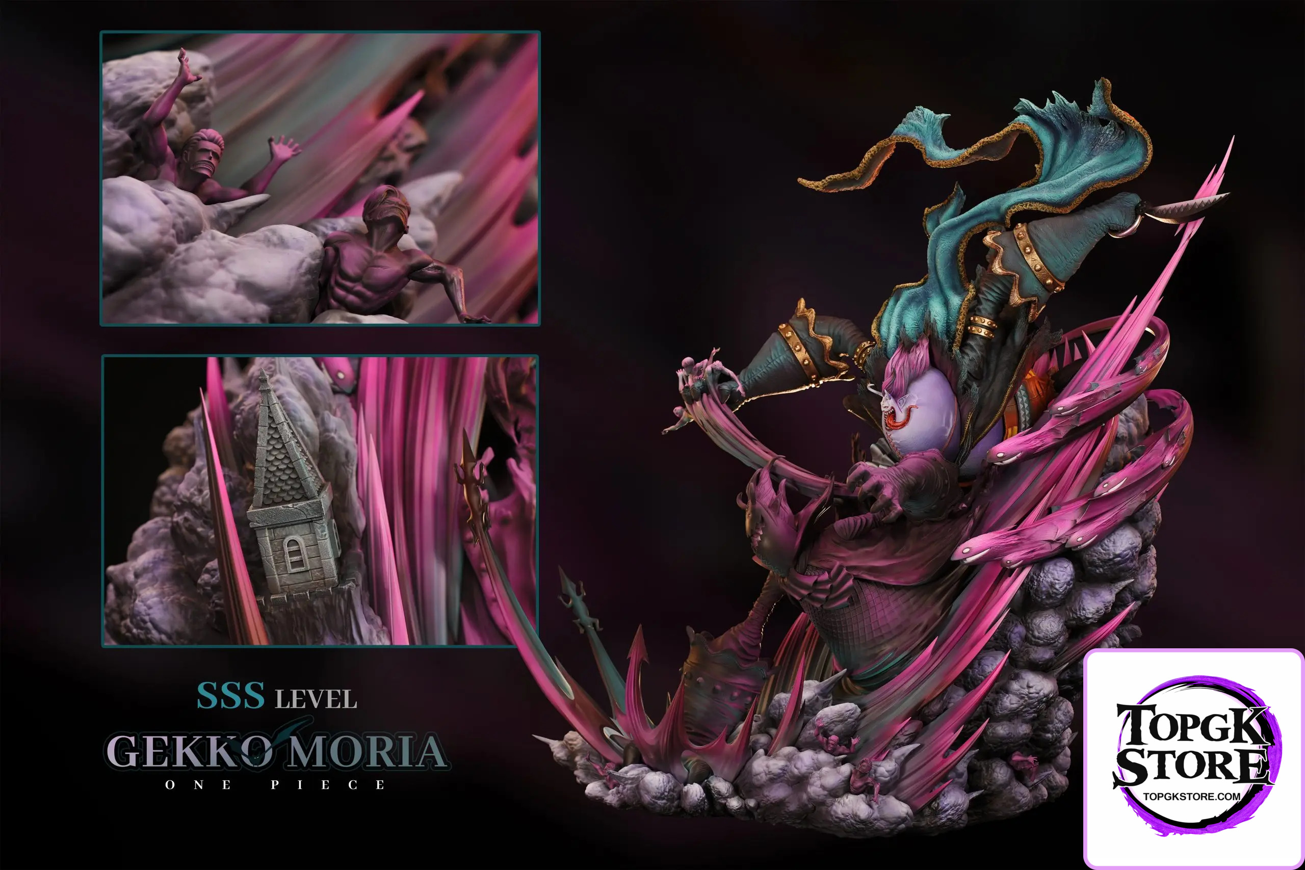 Initial Aspiration Studio – One Piece Seven Warlords of the Sea Series #1 Gekko Moriah - Photo 4 | TopGKStore