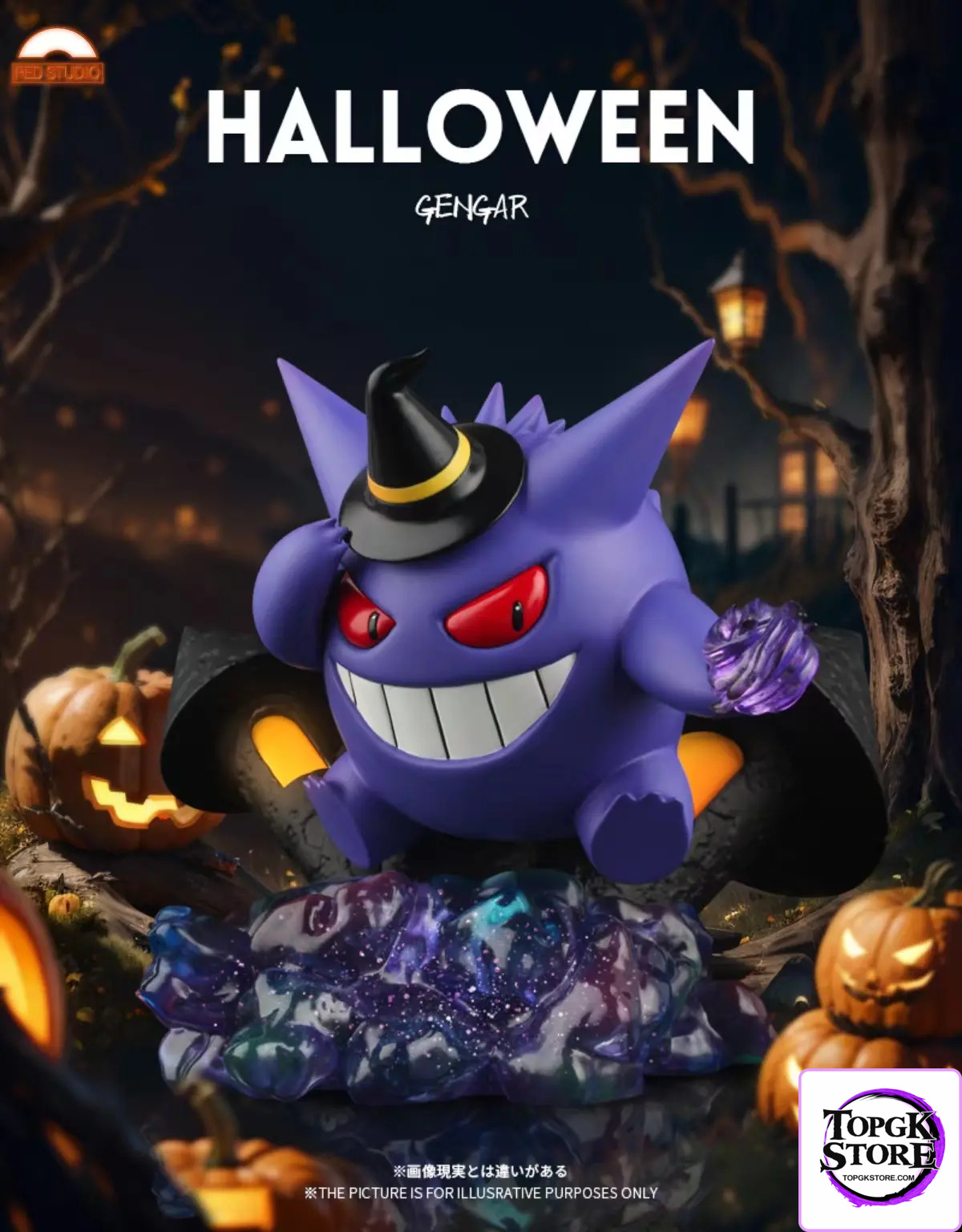 Red Studio – Pokémon Gengar Halloween Limited - Photo 1 | TopGKStore