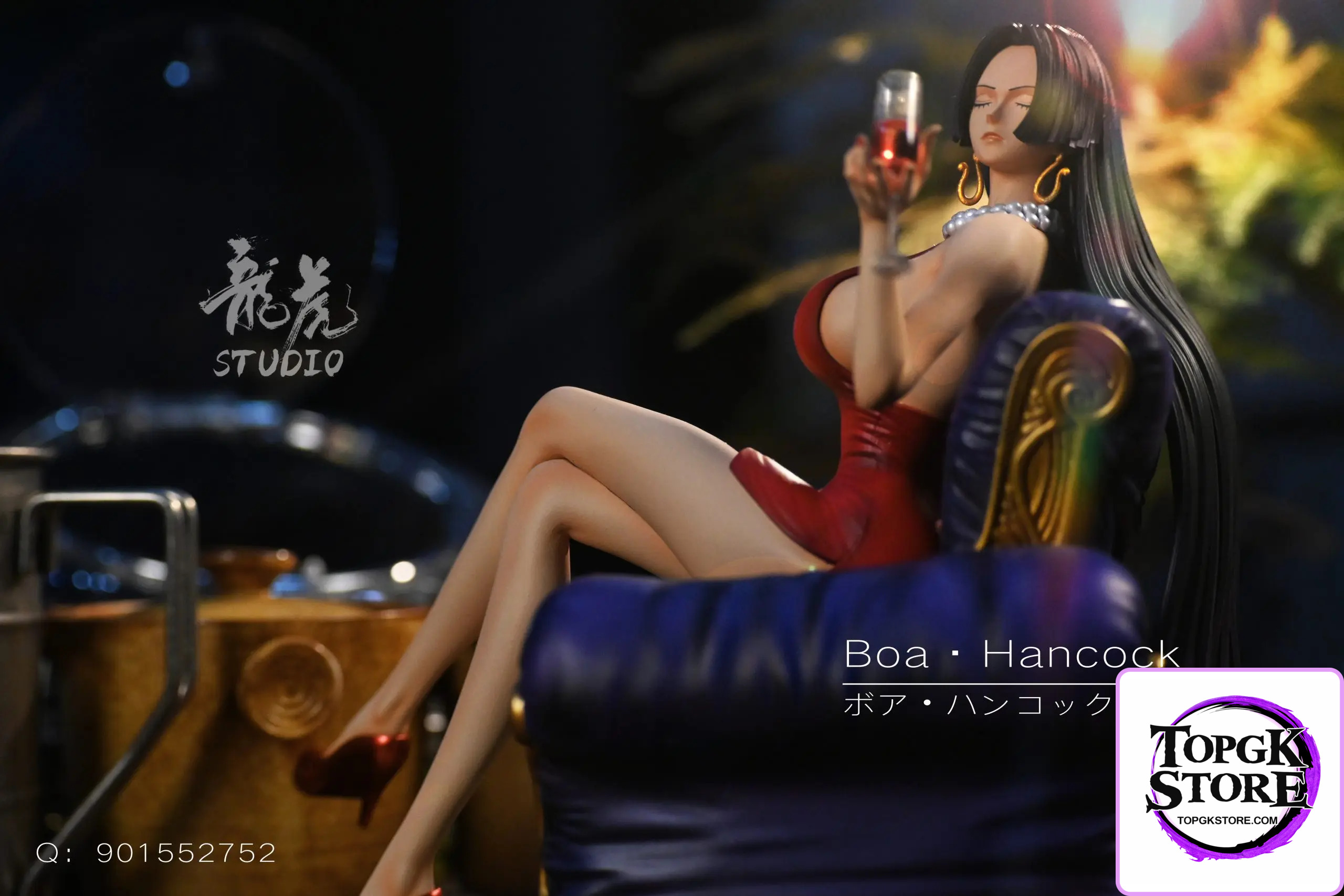 Long Hu Studio – One Piece Pop Sofa #1 Sitting Posture Boa Hancock - Photo 1 | TopGKStore