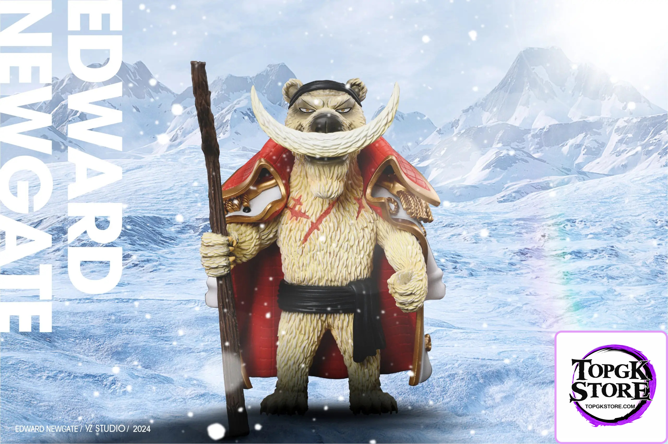 Yz Studio – One Piece Animals #12 Polar Bear Edward Newgate - Photo 1 | TopGKStore