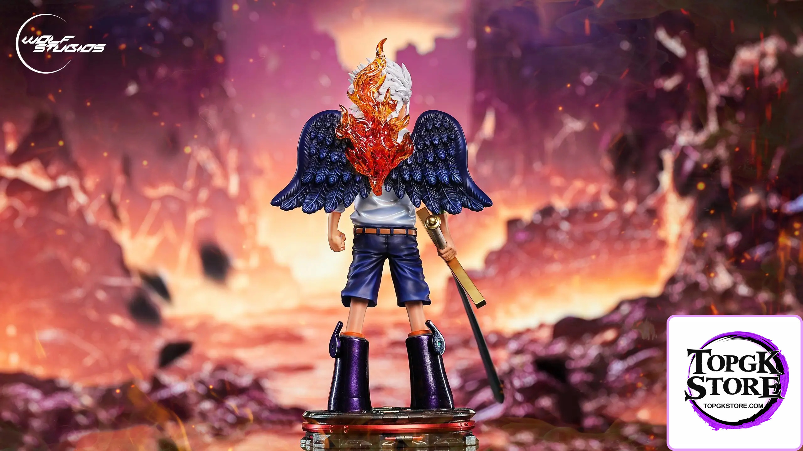 Wolf Studio – One Piece Seraphim Dracule Mihawk - Photo 5 | TopGKStore