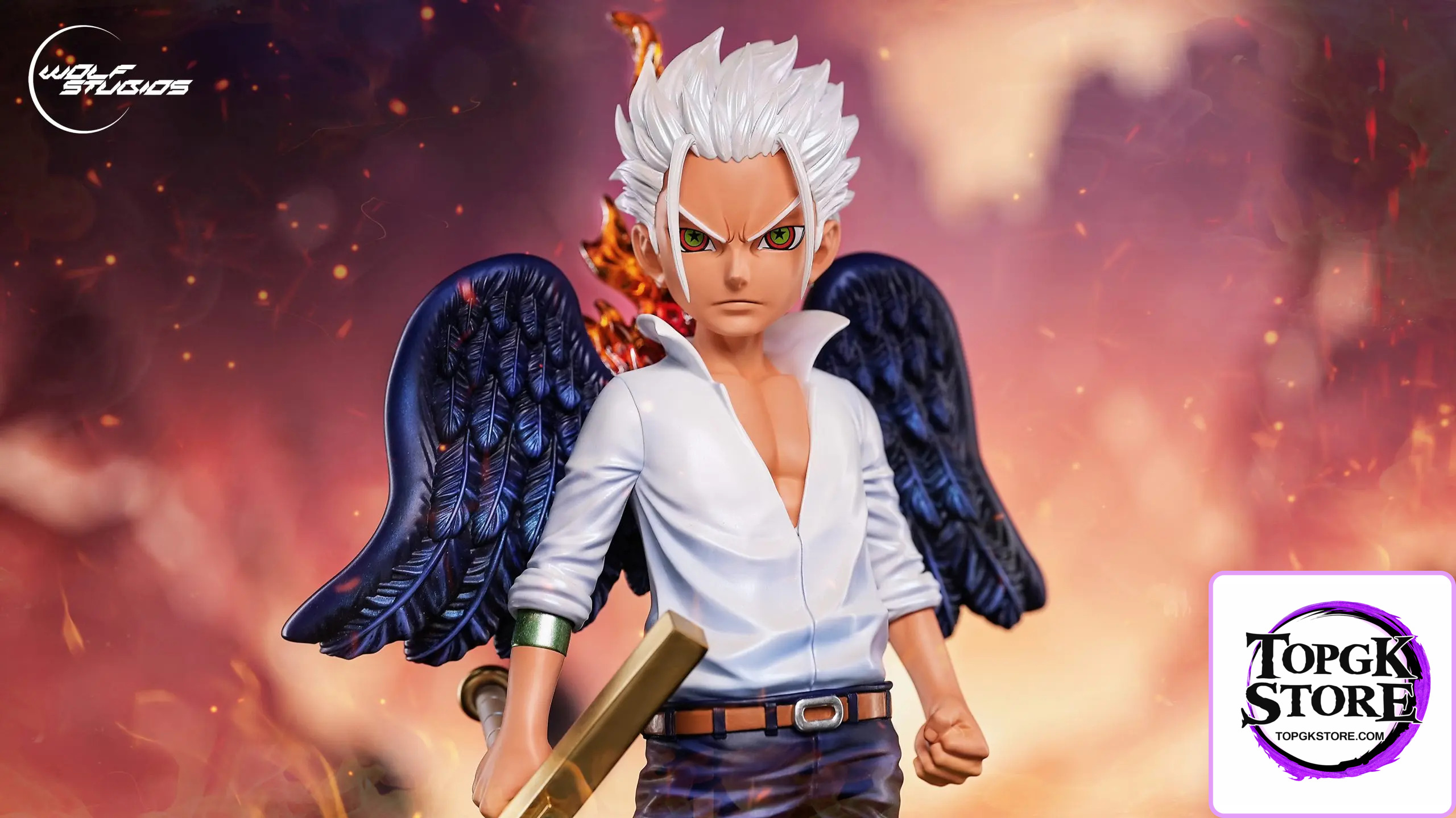 Wolf Studio – One Piece Seraphim Dracule Mihawk - Photo 2 | TopGKStore