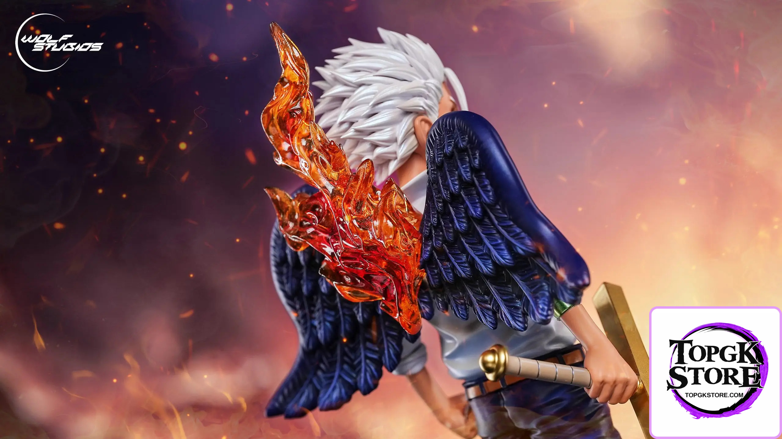 Wolf Studio – One Piece Seraphim Dracule Mihawk - Photo 3 | TopGKStore
