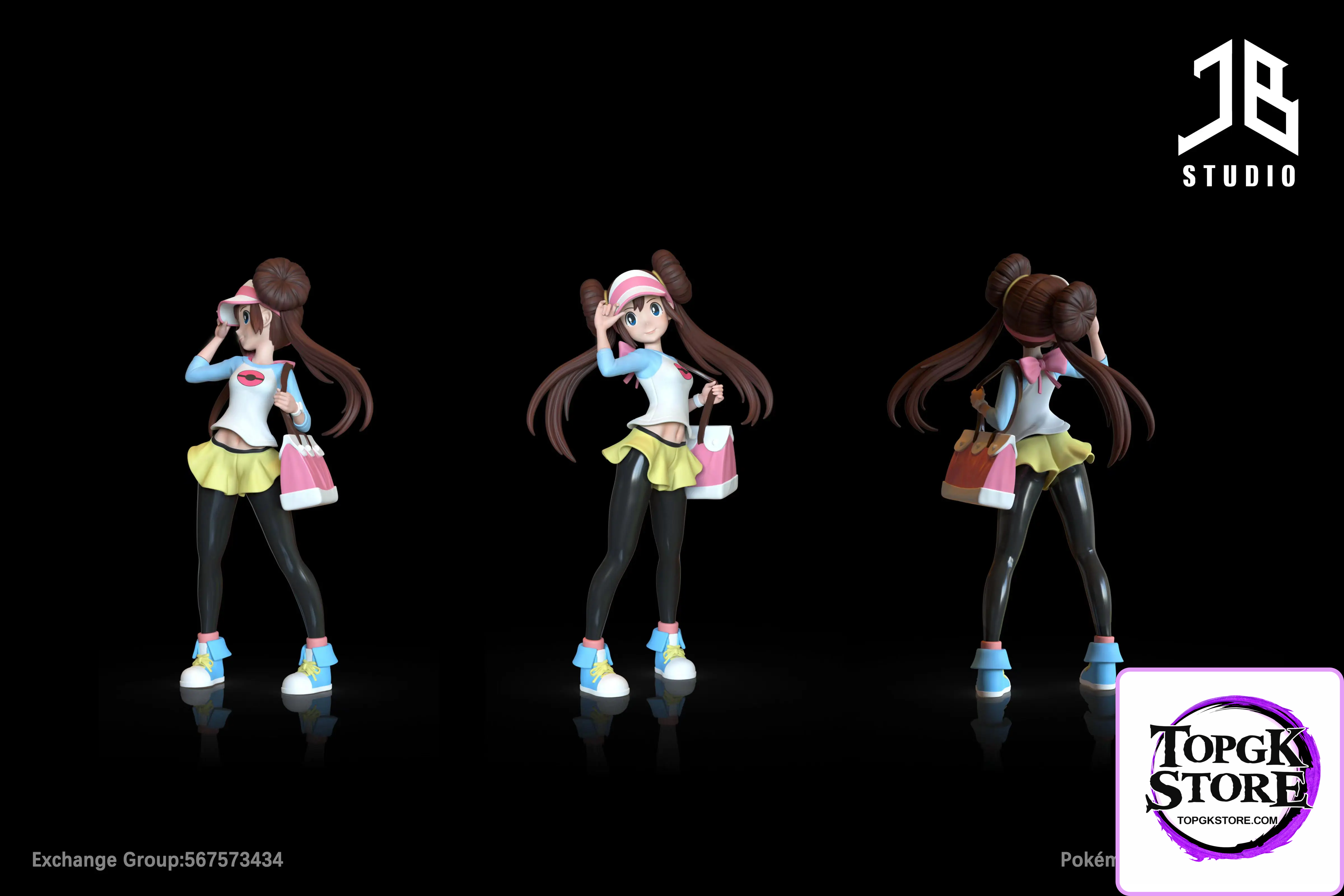 JB Studio – Pokémon Character Series Rosa - Photo 2 | TopGKStore