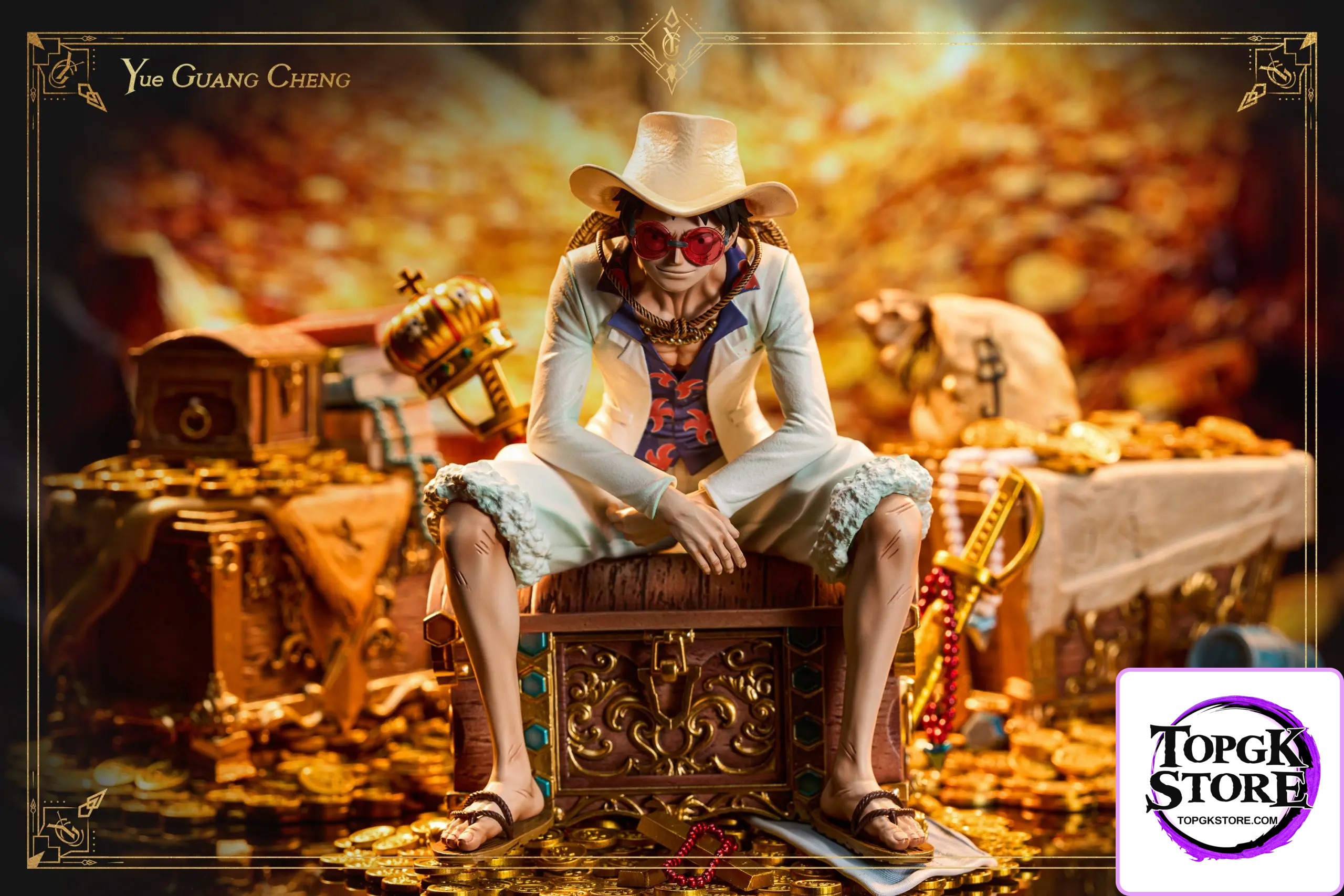 YUE GUANG CHENG Studio – ONE PIECE FILM GOLD Series #1 Luffy - Photo 1 | TopGKStore