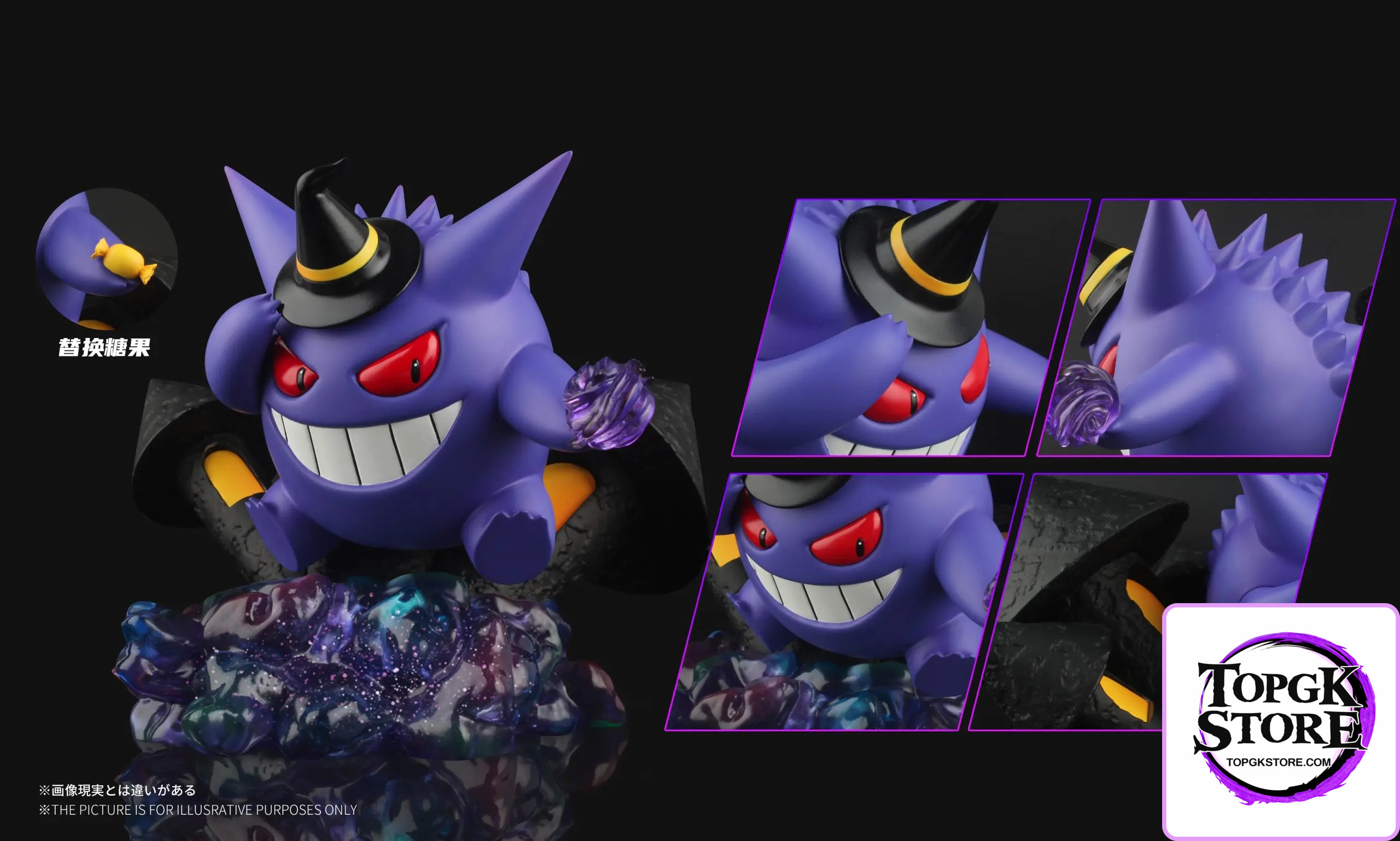 Red Studio – Pokémon Gengar Halloween Limited - Photo 2 | TopGKStore