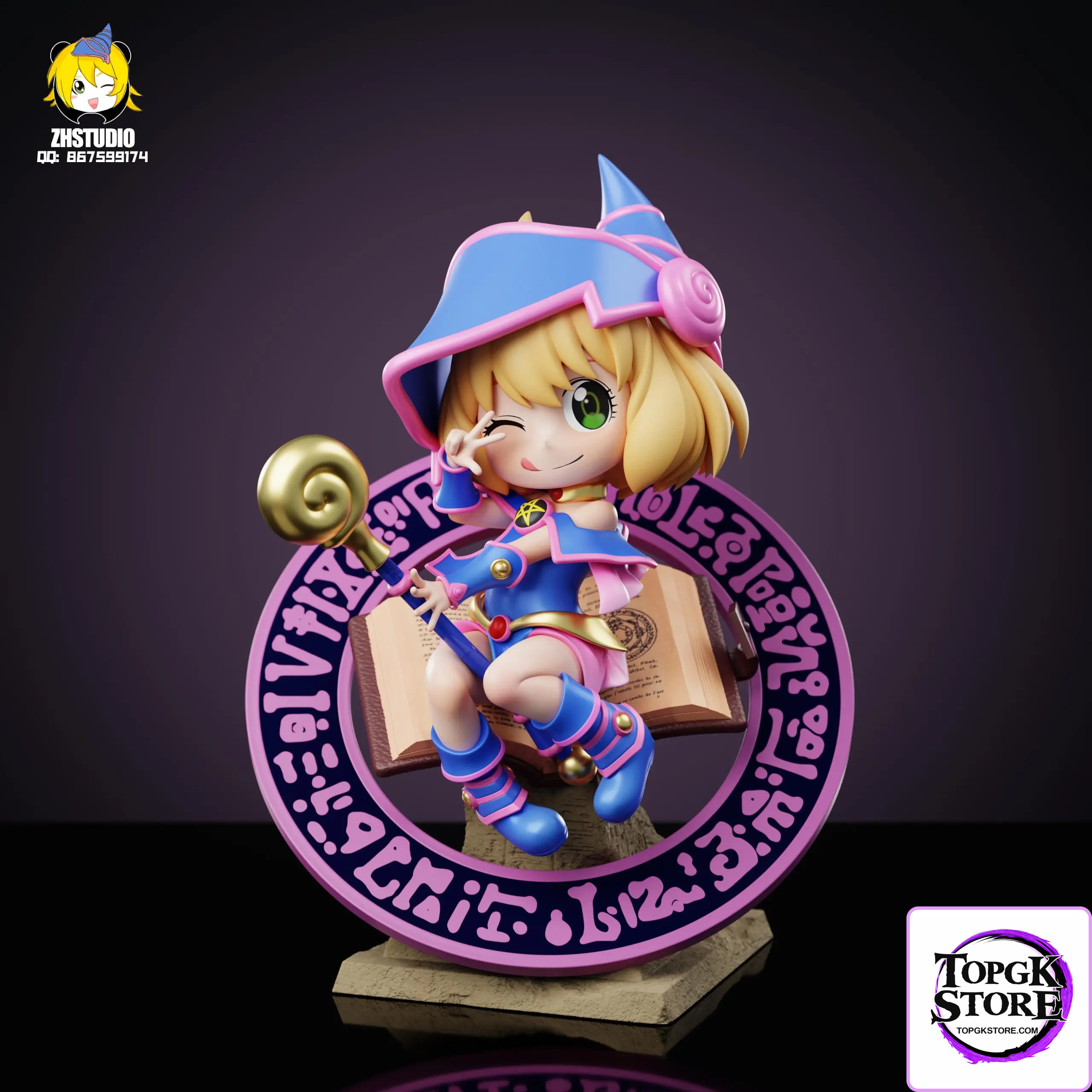 ZH Studio – Spy x Family Anya Forger COS Dark Magician Girl - Photo 2 | TopGKStore
