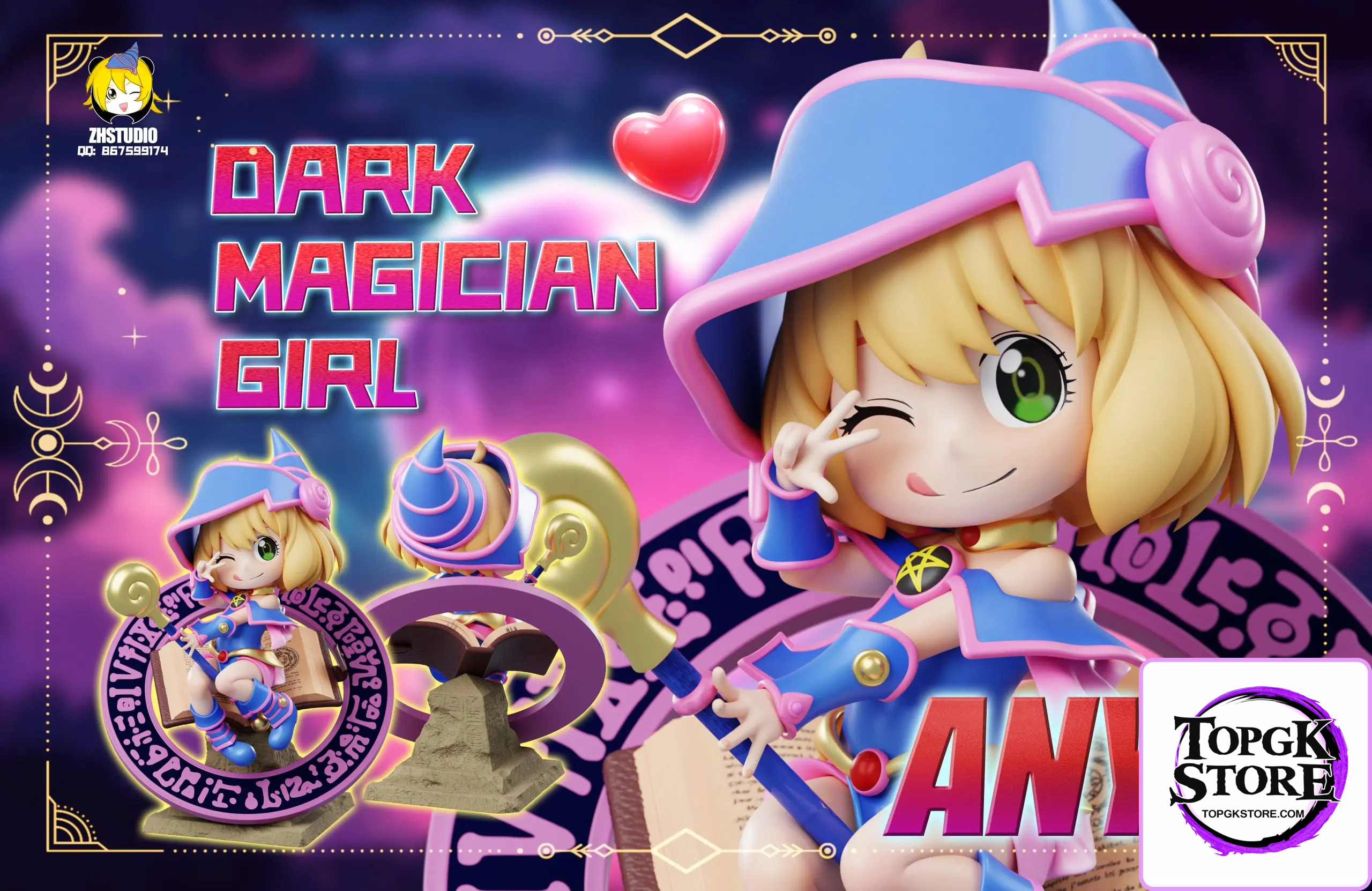 ZH Studio – Spy x Family Anya Forger COS Dark Magician Girl - Photo 6 | TopGKStore