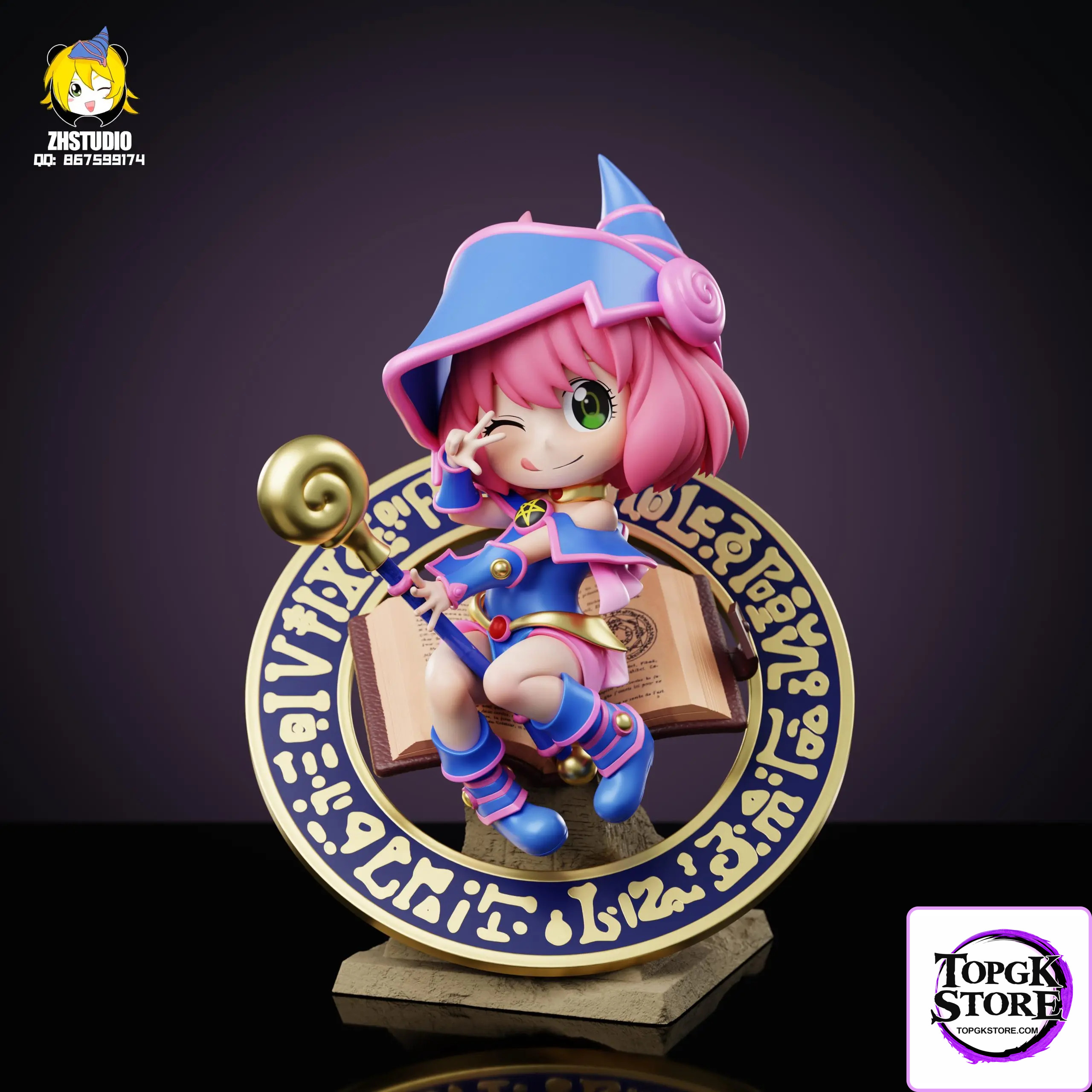 ZH Studio – Spy x Family Anya Forger COS Dark Magician Girl - Photo 1 | TopGKStore