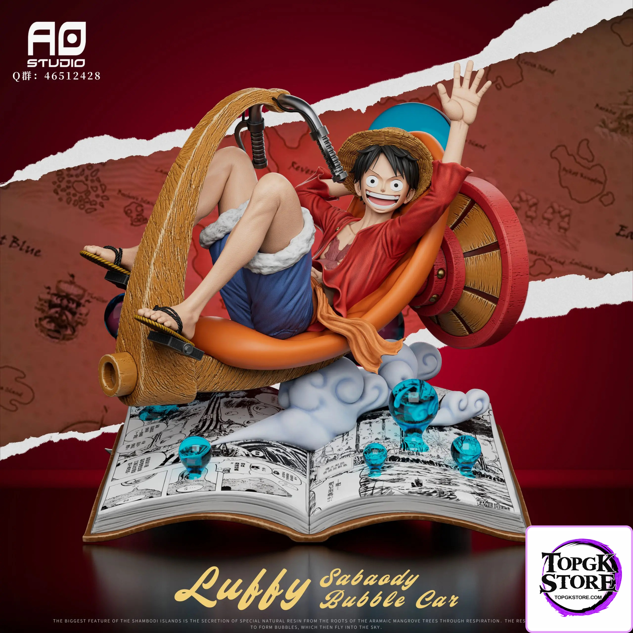 AO Studio – One Piece Sabaody Archipelago Luffy - Photo 1 | TopGKStore