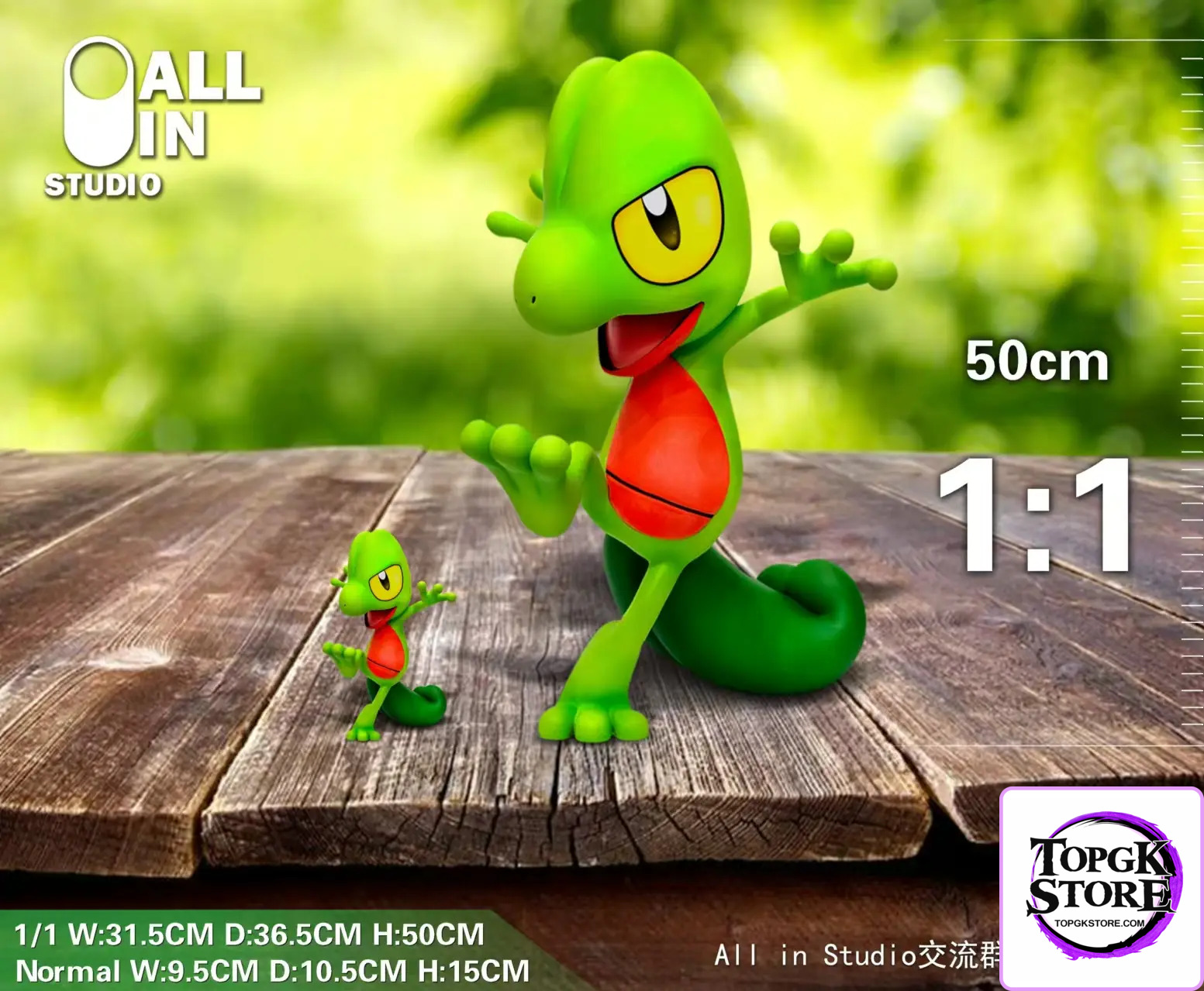 ALL IN Studio – Pokemon Treecko - Photo 1 | TopGKStore
