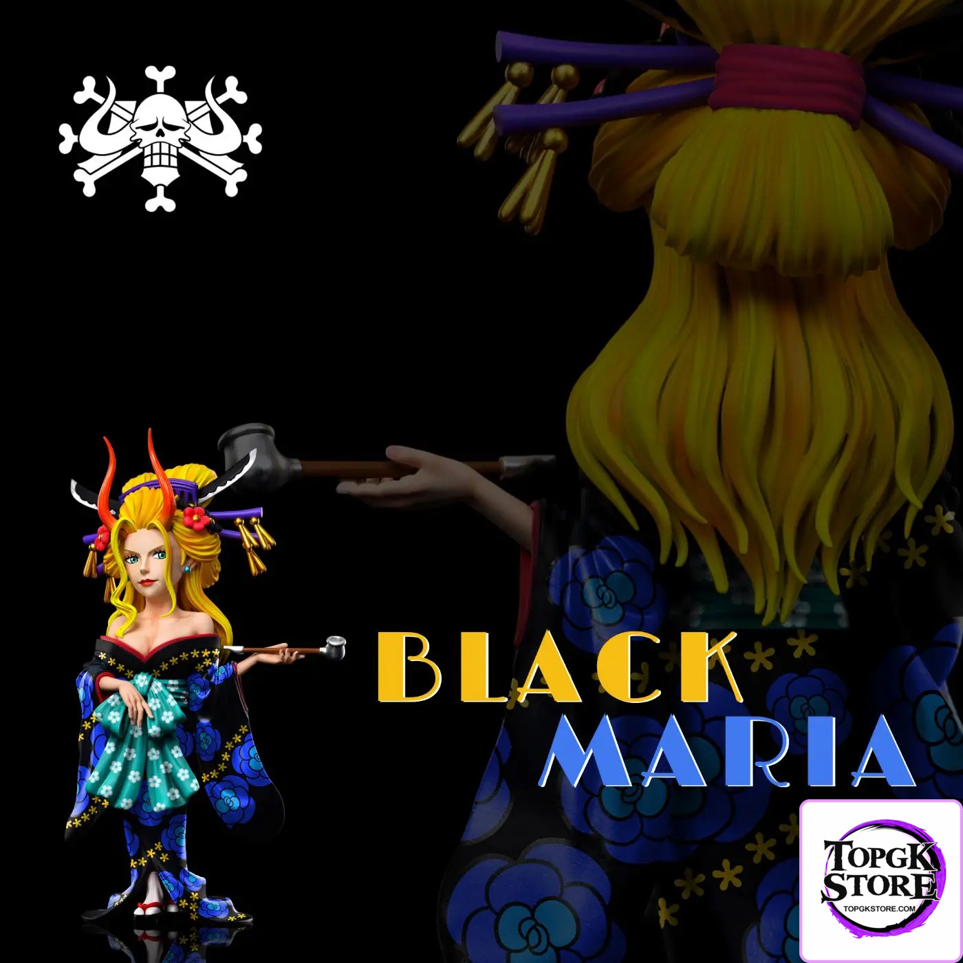 A+ Studio – One Piece Beasts Pirates #6 Black Maria - Photo 2 | TopGKStore