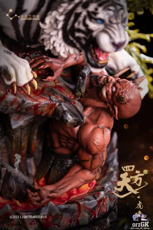 Light Year Studio – Four Square Sky Series Collectible 1/6 Statue Tiger Roar (Licensed) - Photo 2 | TopGKStore