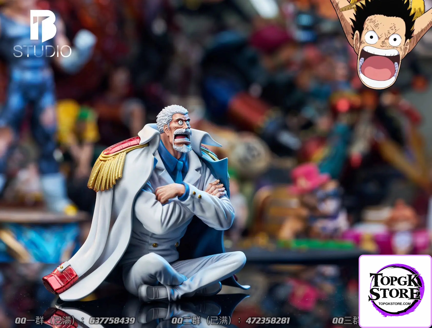 BT Studio – One Piece Summit War Saga Series #5 Monkey D. Garp - Photo 2 | TopGKStore