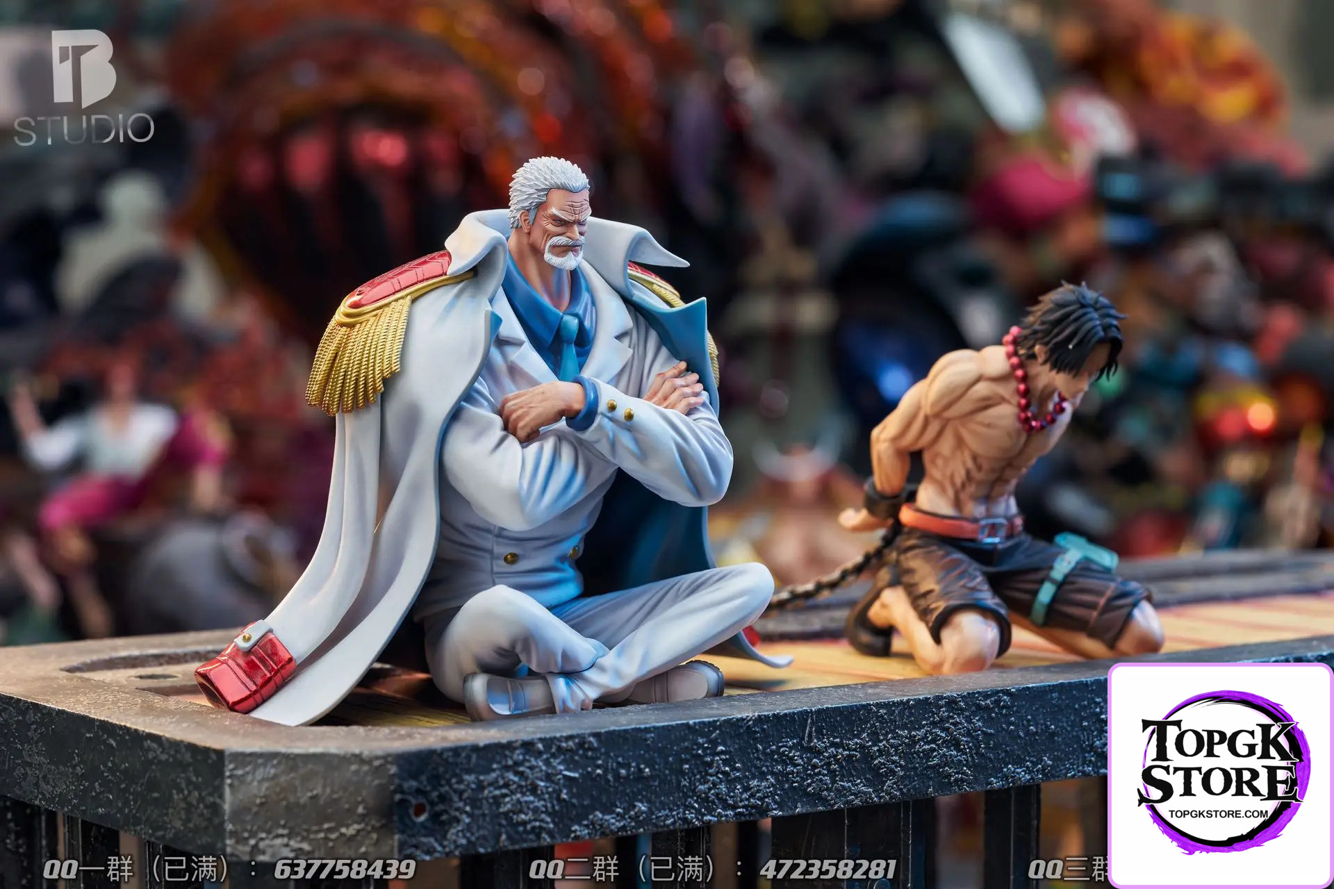 BT Studio – One Piece Summit War Saga Series #5 Monkey D. Garp - Photo 1 | TopGKStore
