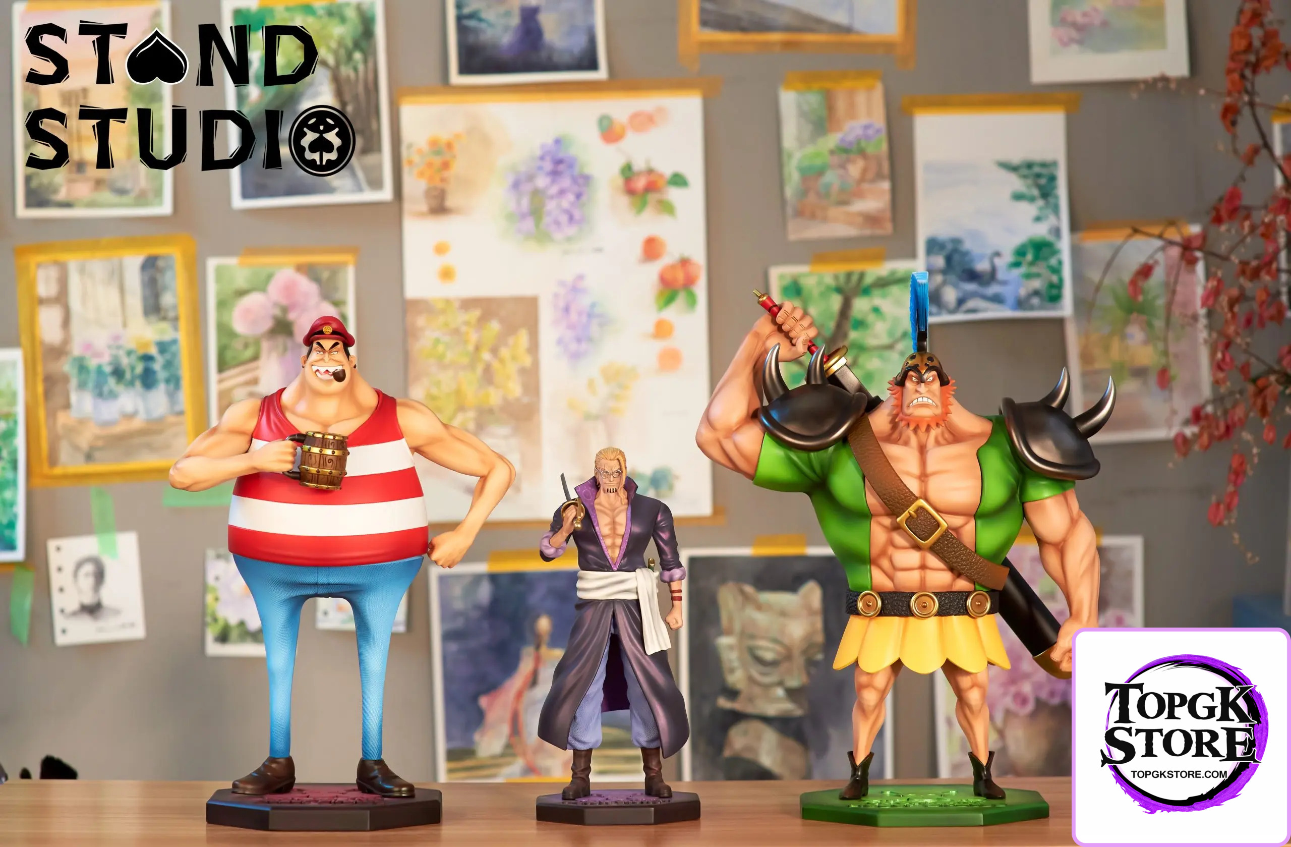 Stand Studio – Roger Pirates #11 Donquino & CB Gallant - Photo 1 | TopGKStore