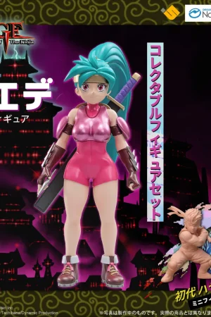 Unplug Studio – 15cm ‘KAGE Shadow of The Ninja’ Soft Vinyl Action Figures of Protagonists Hayate & Kaed
