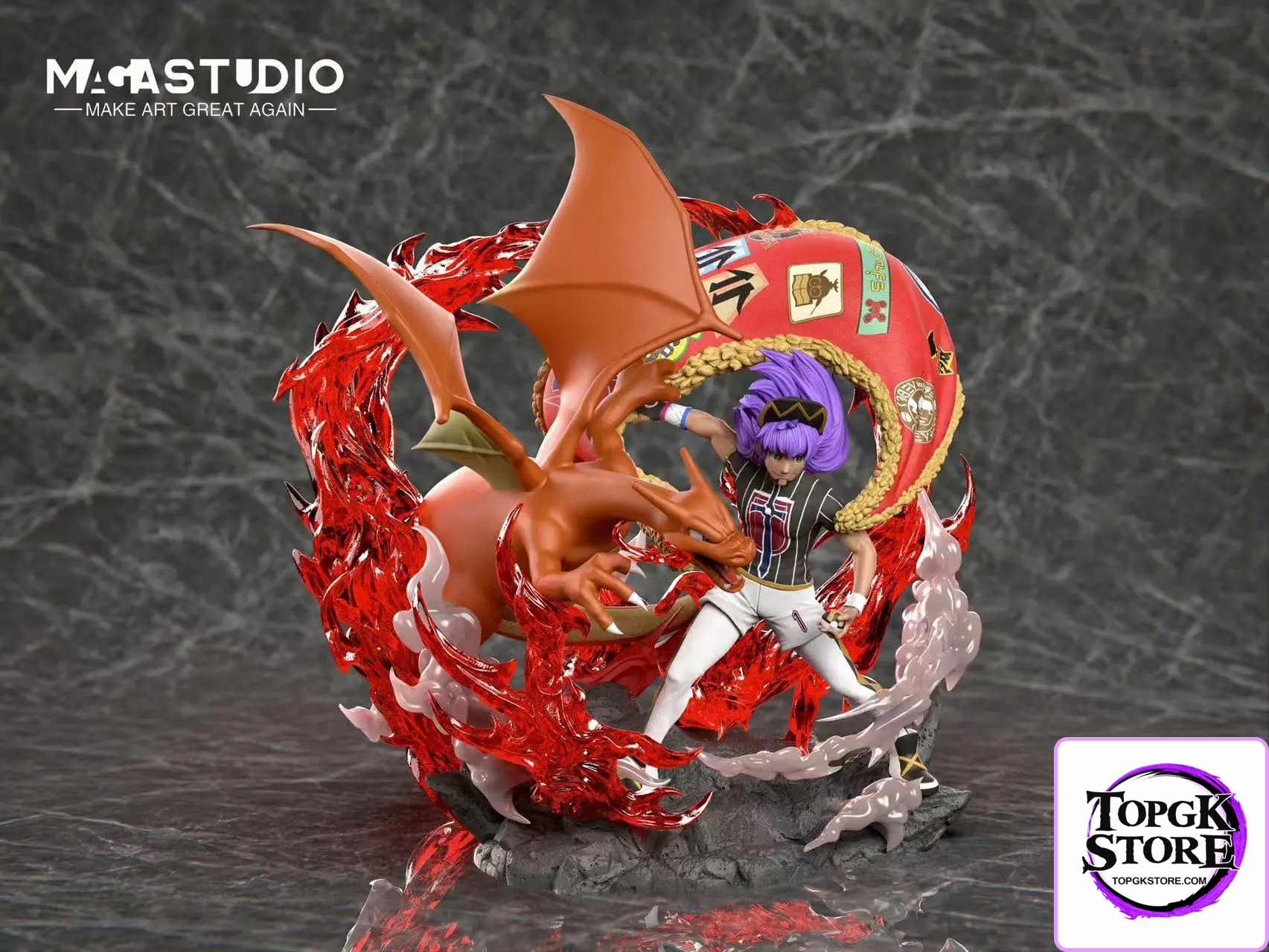 MAGA Studio – Pokémon League Champion Series #1 Galar Region Pokémon Champion Leon - Photo 5 | TopGKStore