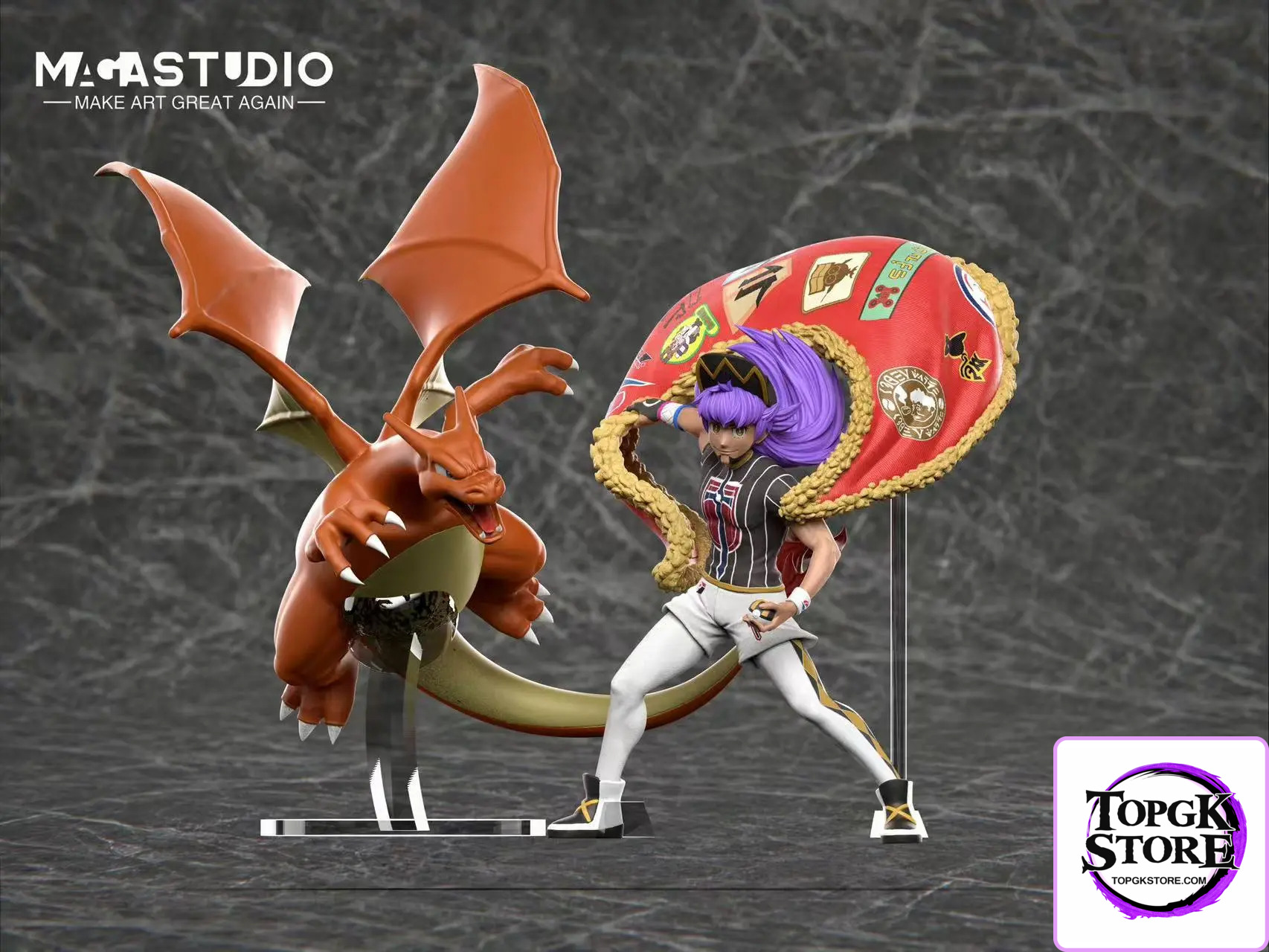 MAGA Studio – Pokémon League Champion Series #1 Galar Region Pokémon Champion Leon - Photo 8 | TopGKStore