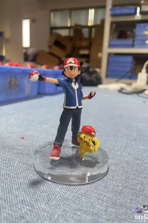 NEW ROUTE Studio – Pokémon Ash Ketchum & Pikachu - Photo 1 | TopGKStore