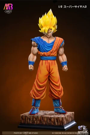 MB Studio – Dragon Ball 1/2 Super Saiyan 3 Goku Collectible Statue - Photo 1 | TopGKStore