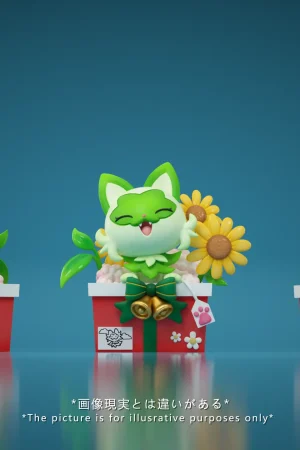 BBD Studio – Pokémon Potted Plant #4 Christmas Gift Sprigatito - Photo 2 | TopGKStore