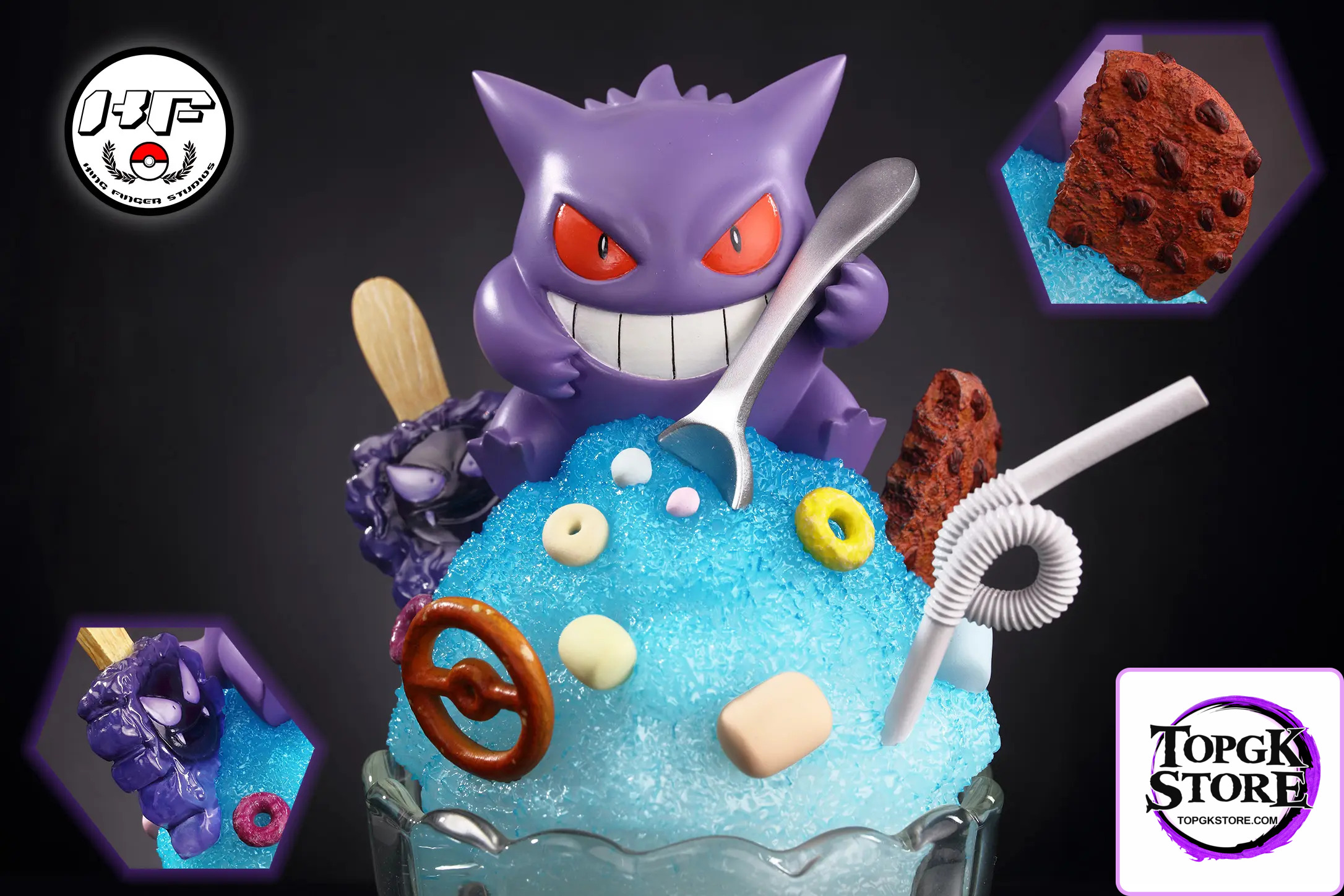 King Finger Studio – Pokémon Gengar Shaved Ice Cup - Photo 6 | TopGKStore