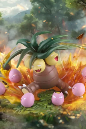 Wonder Studio – Pokémon Exeggutor Evolution Set - Photo 1 | TopGKStore