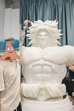 ArmyAnt Studio – Dragon Ball Broly Bust 1/1 - Photo 2 | TopGKStore
