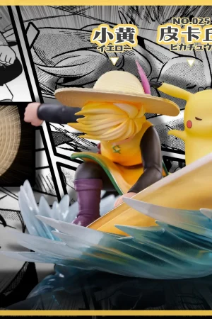 Red Art Studio – Pokémon Adventures Yellow VS Lance Surfing Yellow - Photo 1 | TopGKStore