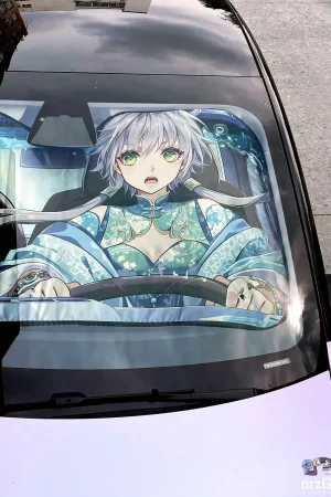 Plover Studio – Vsinger Car front sunshade Luo Tianyi - Photo 1 | TopGKStore