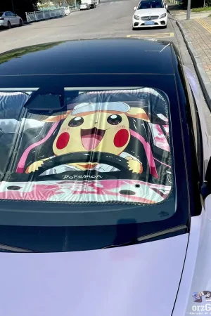 Plover Studio – Pokémon Car front sunshade Pikachu - Photo 1 | TopGKStore