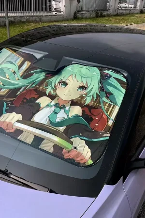 Plover Studio – Project Sekai Car front sunshade Hatsune Miku - Photo 2 | TopGKStore